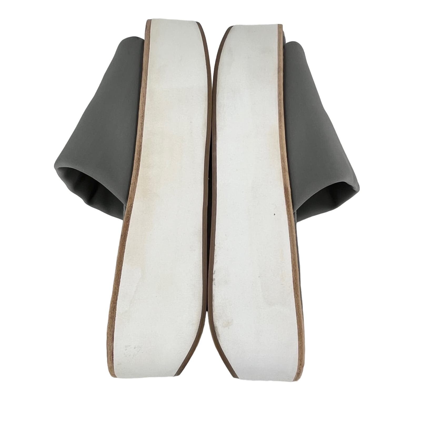 J/Slides J/Slides Platform Sandals Slides 8 Gray White Size US 8 / IT 38 - 5 Thumbnail