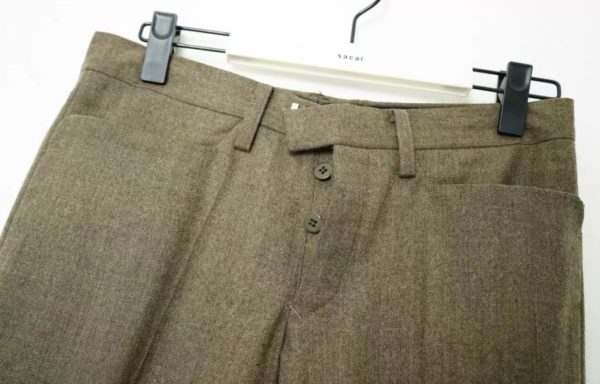 Iroquois Japan Iroquois Single Pleat Wool Blend Suit Pants Size US 32 / EU 48 - 5 Thumbnail