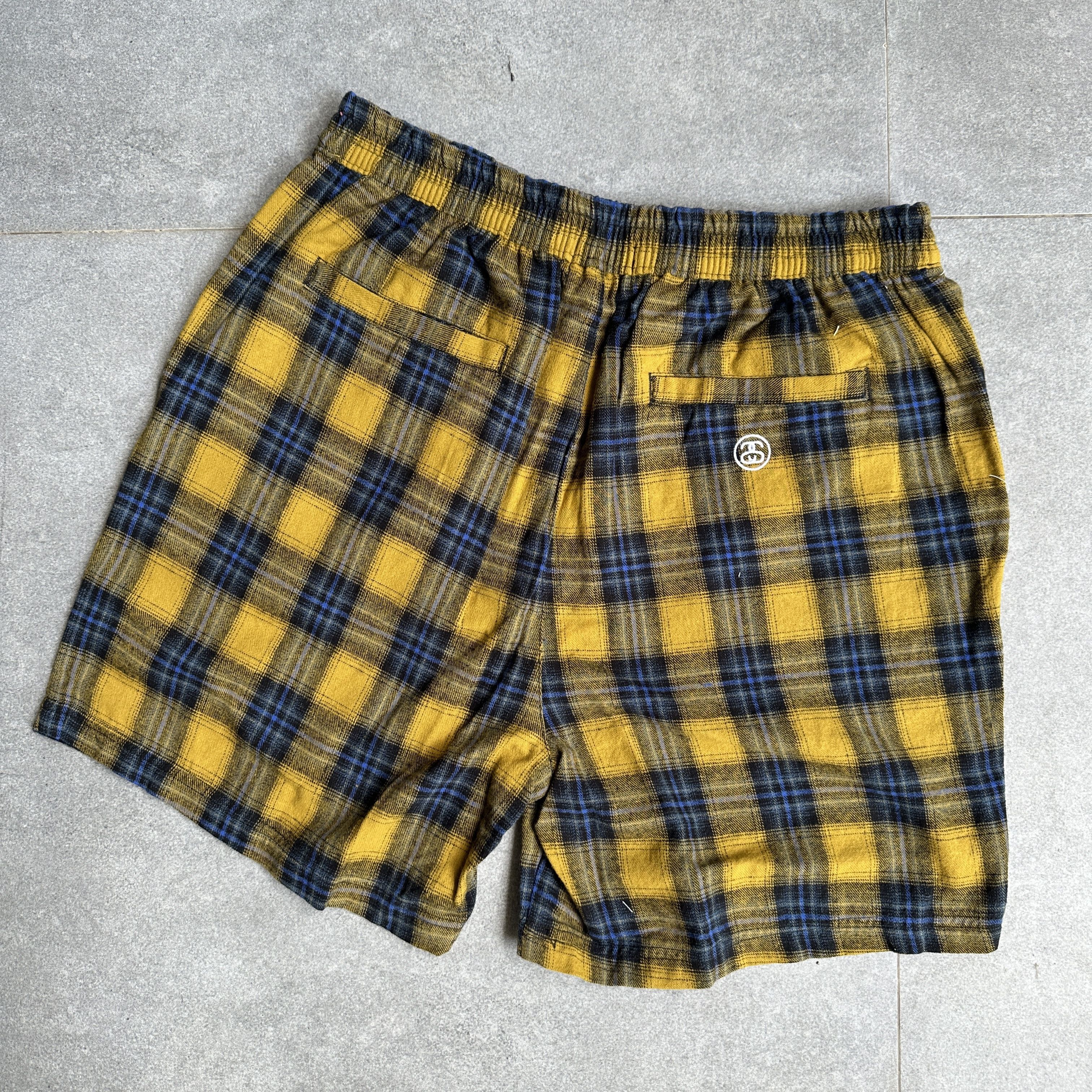 Japanese Brand STUSSY PLAID BEACH SHORTS - SIZE 28 Size US 28 / EU 44 - 2 Thumbnail