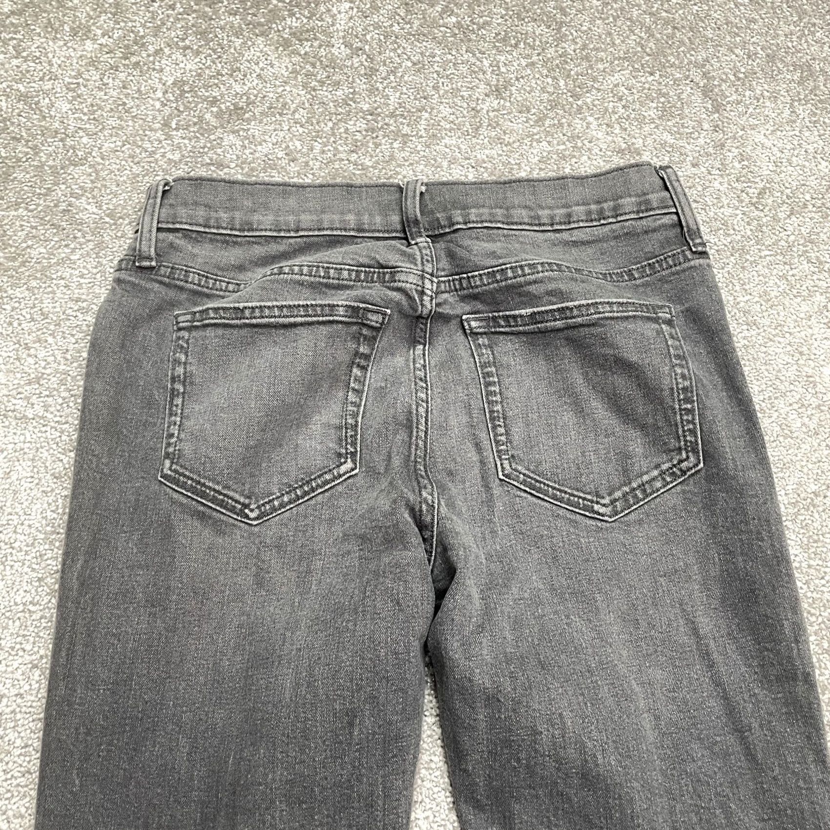 J.Crew J.CREW Flex Slim Fit Denim Jeans Mens 29x31 Black Charcoal Wash Cotton Slim Fit Denim Jeans Mens 29-31 Black Charcoal Wash Size US 29 - 4 Thumbnail