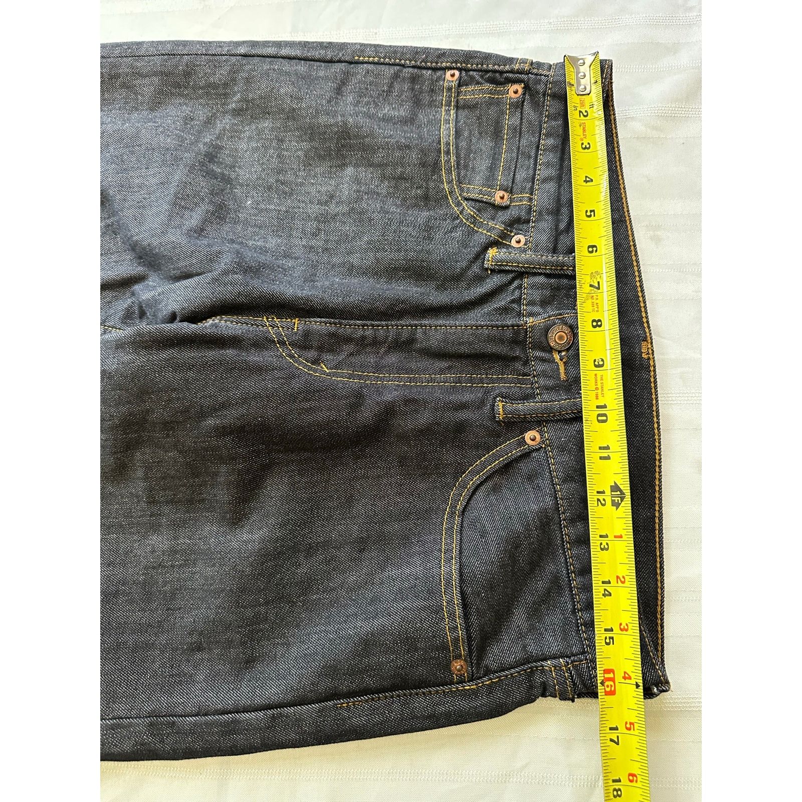 Levi's Levi's Aztec Flannel Lined Denim Jeans 32x30 Straight Leg Size US 32 / EU 48 - 7 Thumbnail