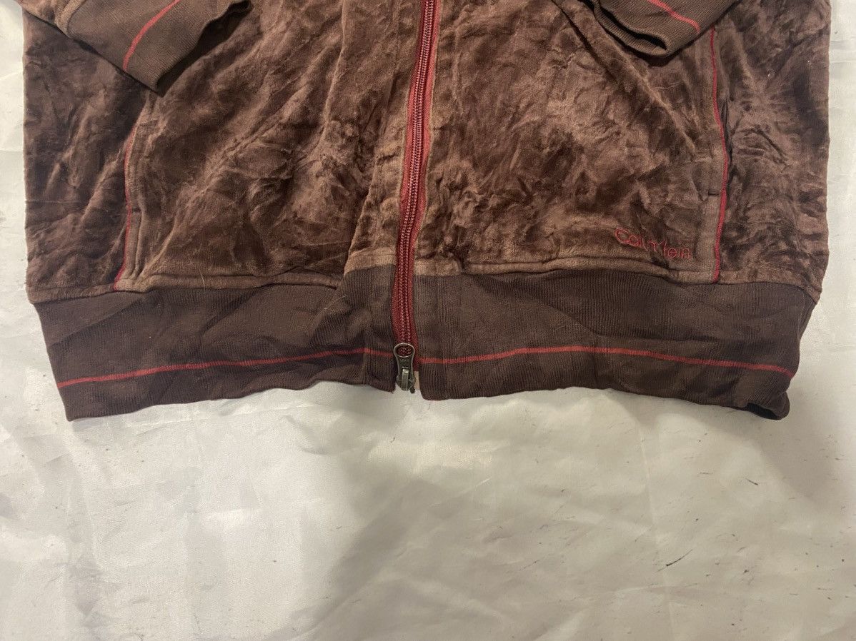 Calvin Klein Calvin Klein Japan Velour Track Jacket Onward Kashiyama L Size US L / EU 52-54 / 3 - 7 Thumbnail
