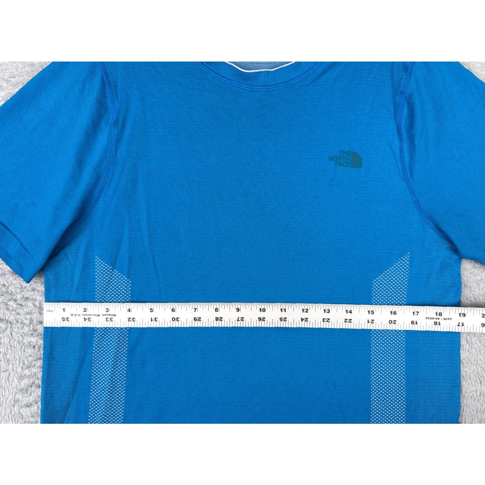 The North Face The North Face Shirt Men Large Blue Short Sleeve Vaporwick Polyester Blend READ Size US L / EU 52-54 / 3 - 7 Thumbnail