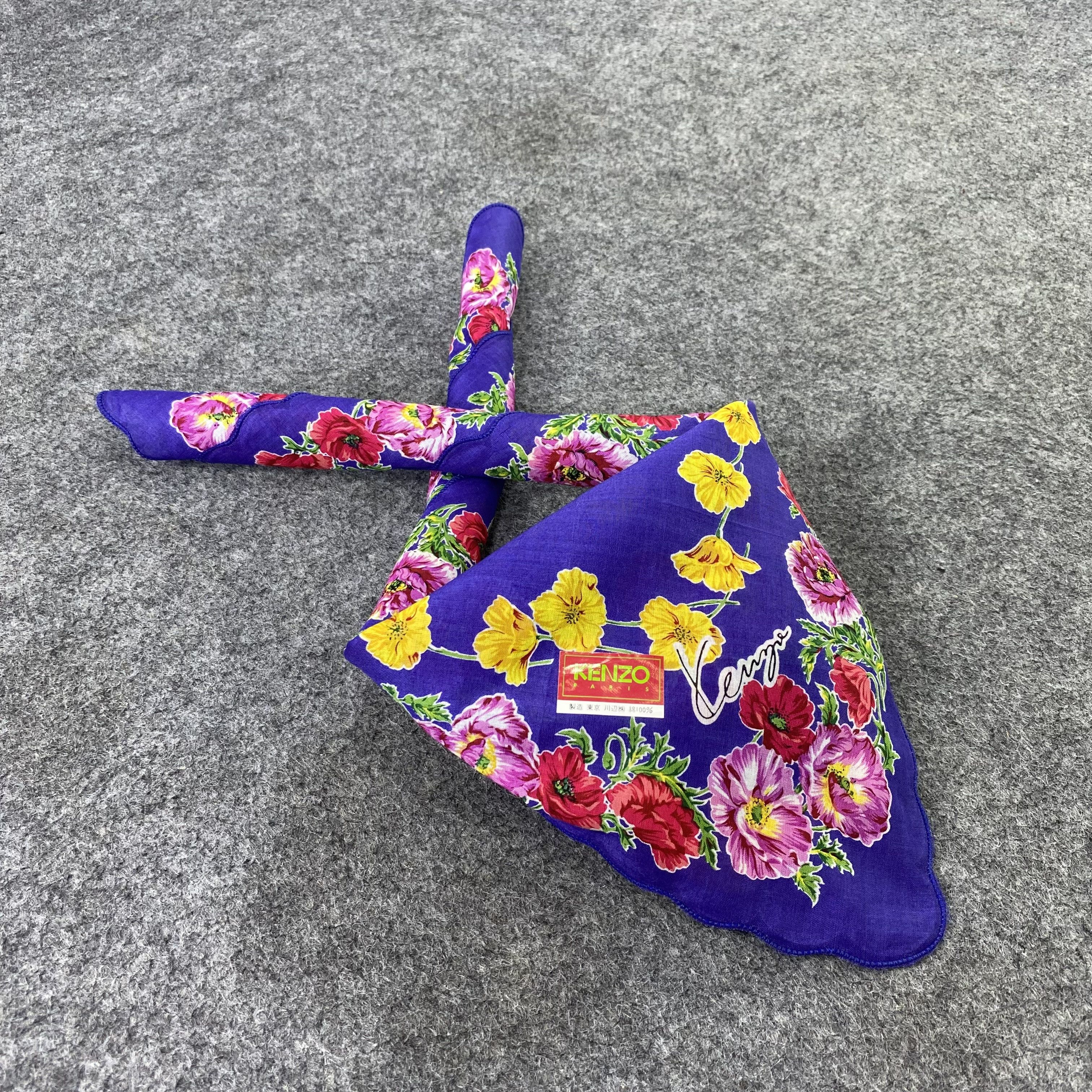 Kenzo Kenzo Handkerchief / Bandana / Neckerchief-B990 Size ONE SIZE - 1 Thumbnail