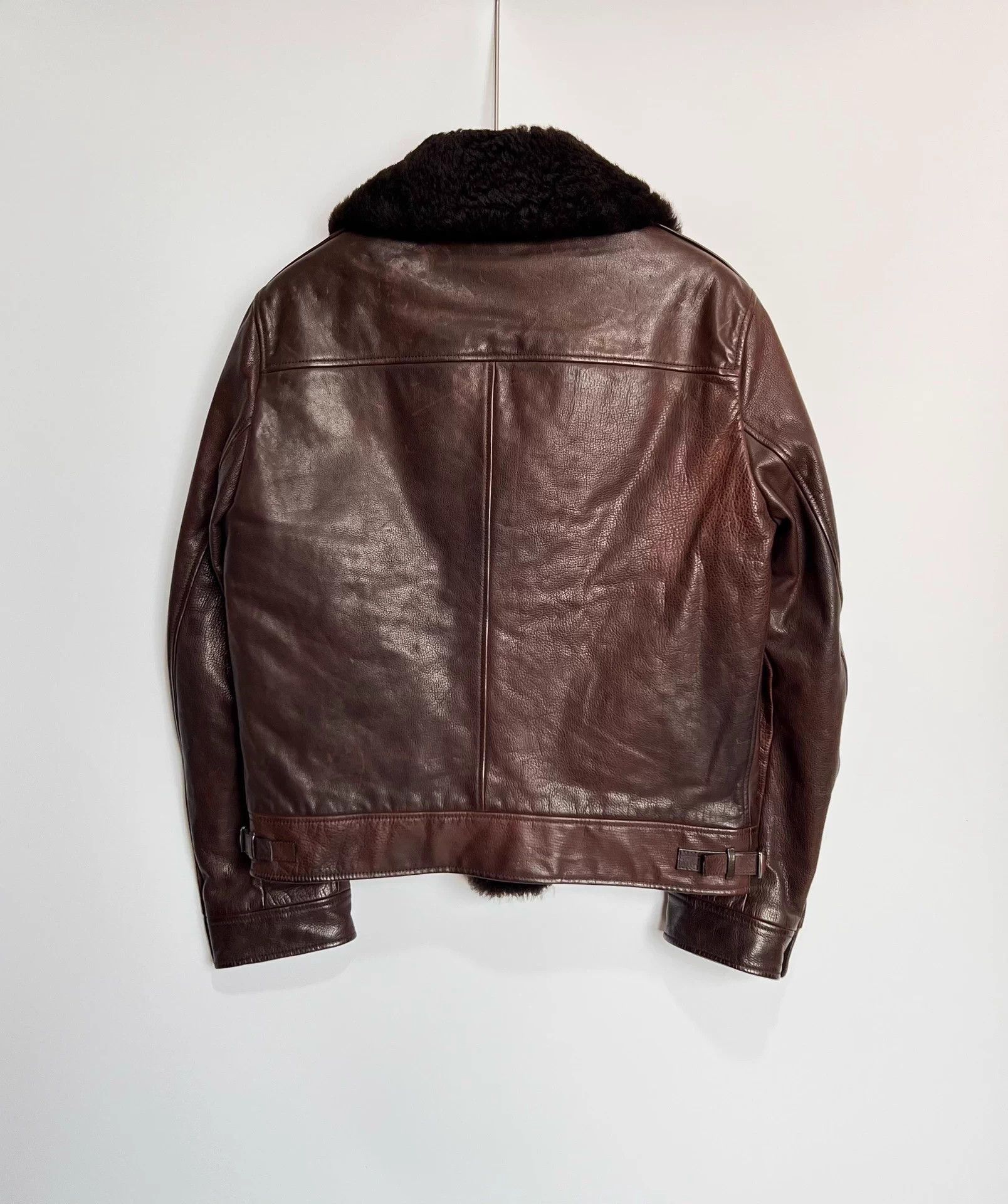 Gucci Gucci Shearling Lined Leather Jacket - 48 Size US M / EU 48-50 / 2 - 5 Thumbnail