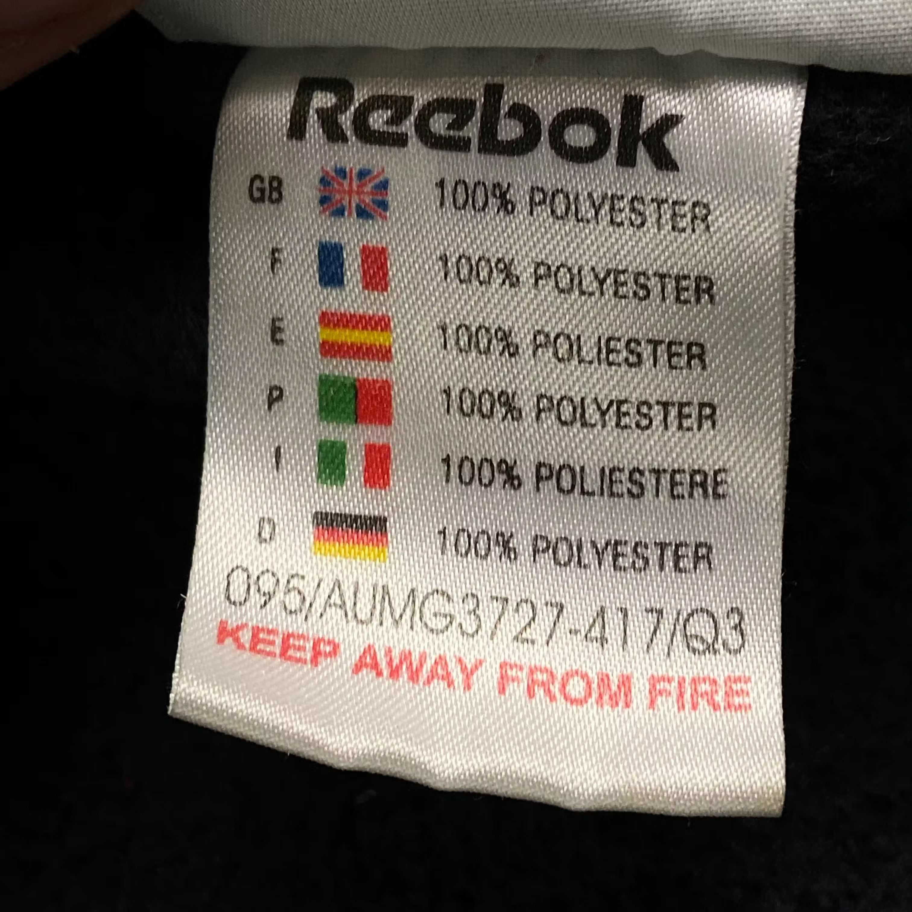 Reebok × Vintage Mens Fleece Sweatshirt Reebok Vintage Size L Size US L / EU 52-54 / 3 - 10 Thumbnail