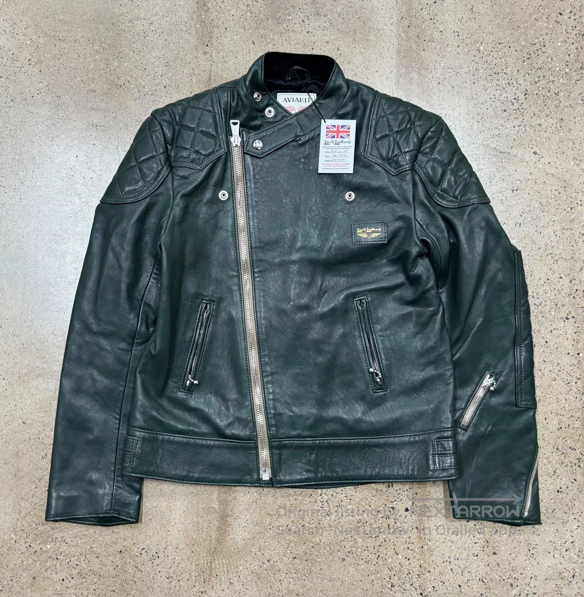Lewis Leathers Super Monza leather jacket | Grailed