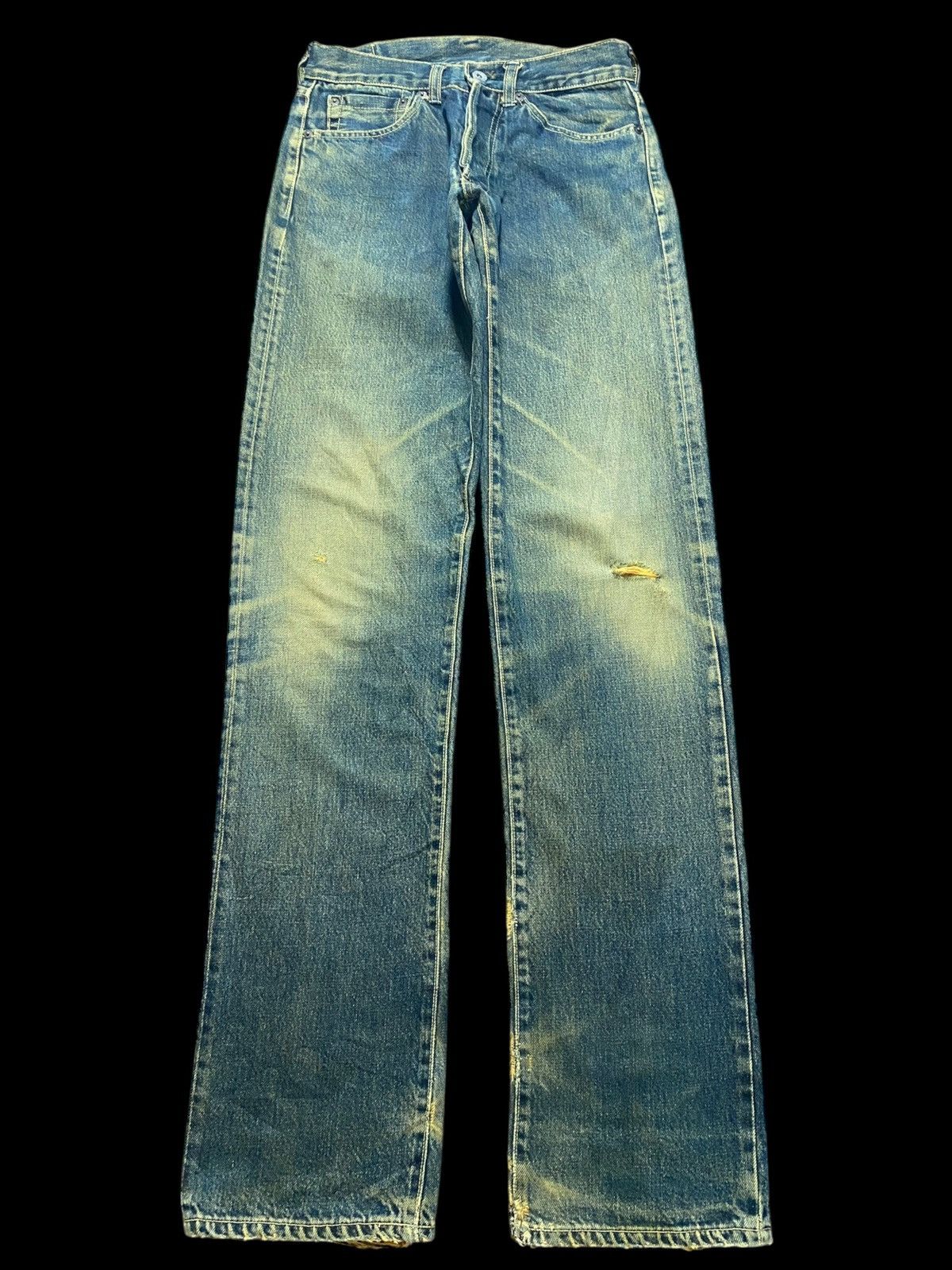 Vintage Japanese Brand Large Selvedge Rusty Skinny Jeans