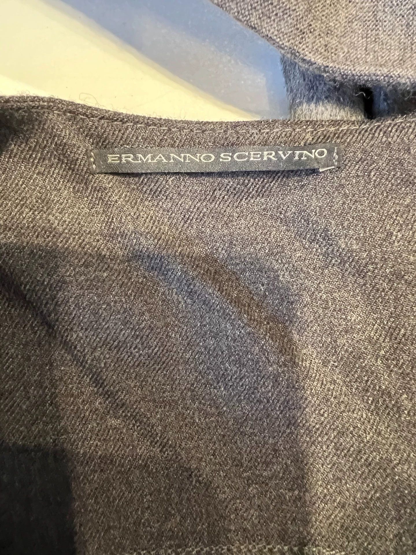 Ermanno Scervino Ermanno Scervino WoolVest TinGry EmbroHem 42NWT Size M / US 6-8 / IT 42-44 - 4 Thumbnail