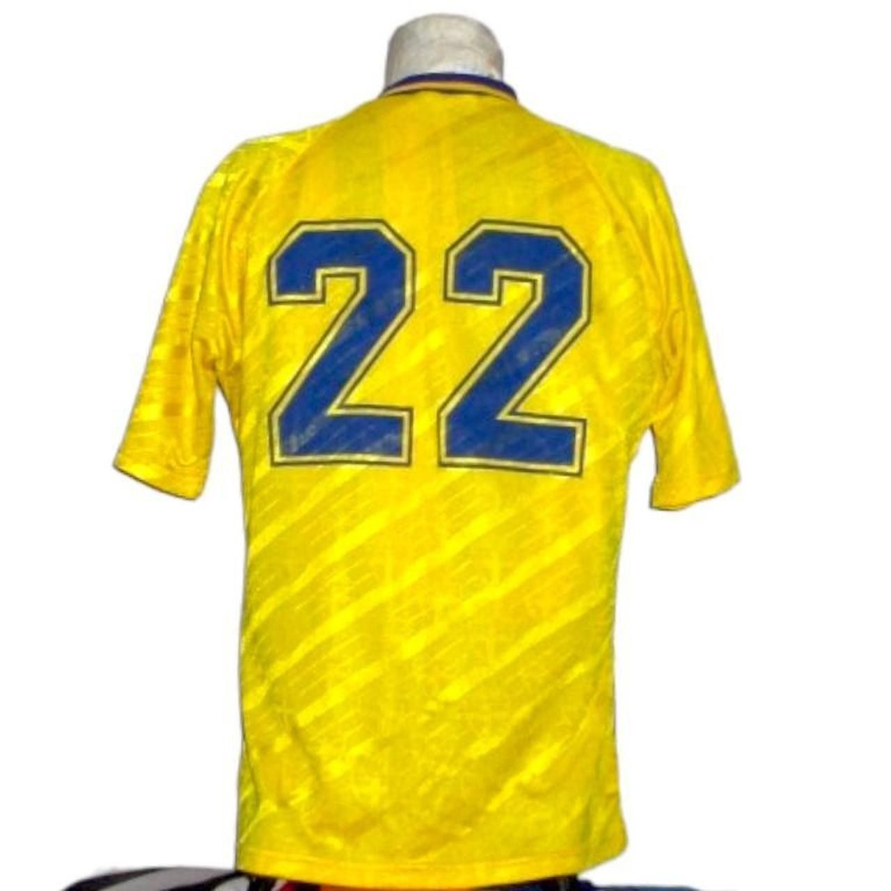 Adidas Sweden 1994 1995 Home shirt jersey trikot Maglia maillot Size US M / EU 48-50 / 2 - 2 Thumbnail