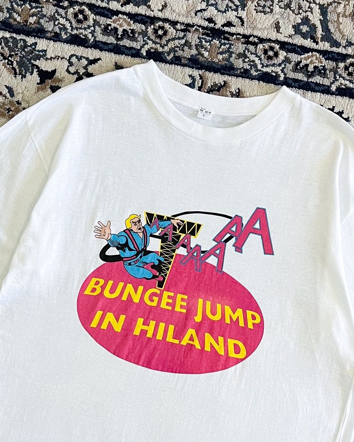 Anime Vintage Bungee Jump In Hiland Size US L / EU 52-54 / 3 - 2 Thumbnail