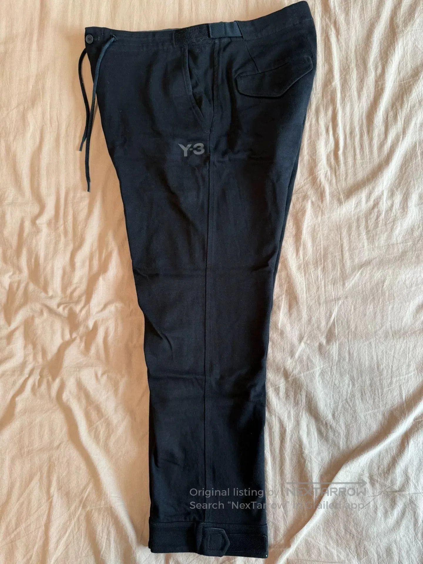 Y-3 Y-3 Men's Black Samurai Pants. Size US 30 / EU 46 - 3 Thumbnail