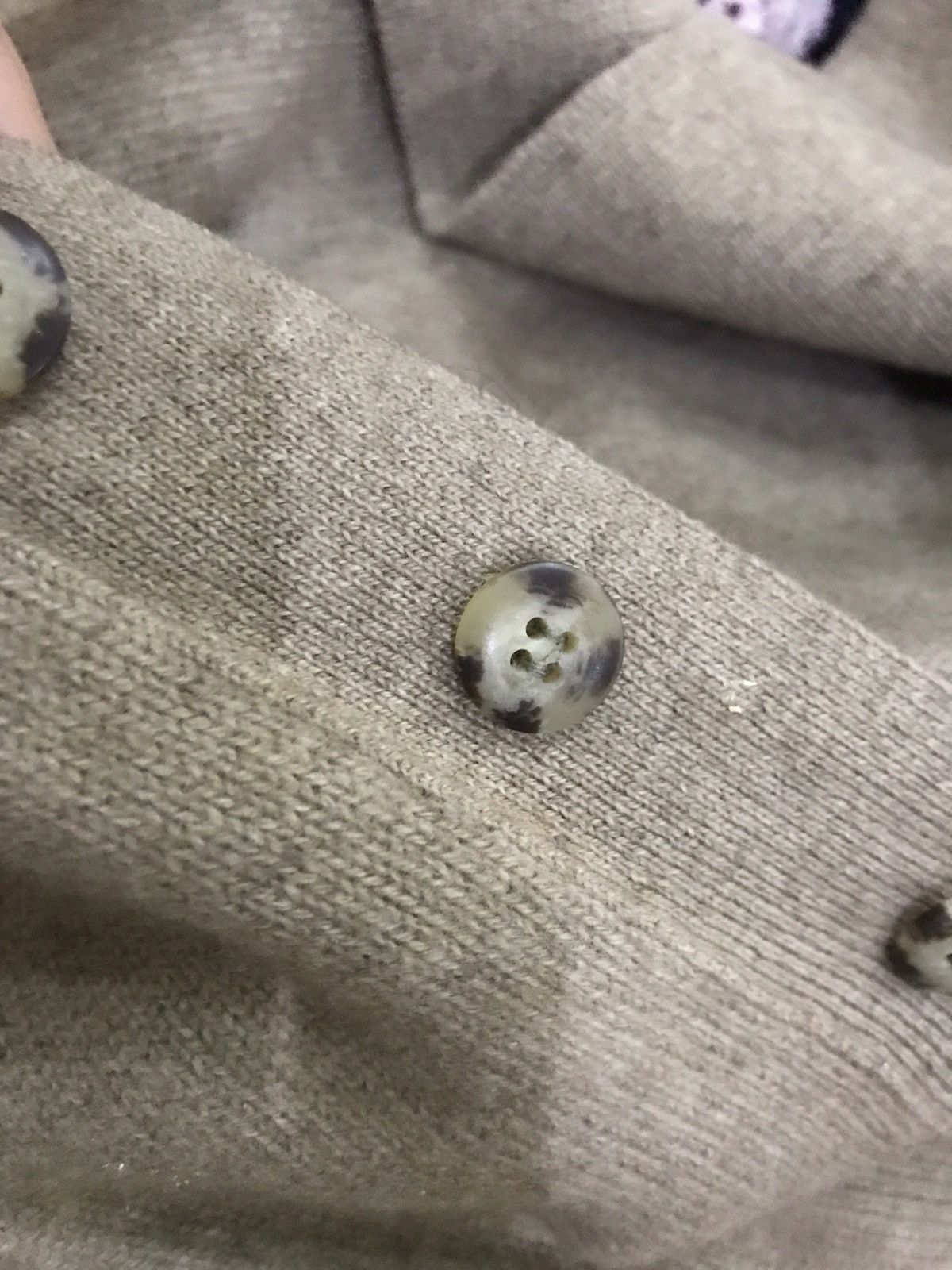 Handmade PURE CASHMERE THICK LONG SLEEVE POLO Size US L / EU 52-54 / 3 - 5 Thumbnail