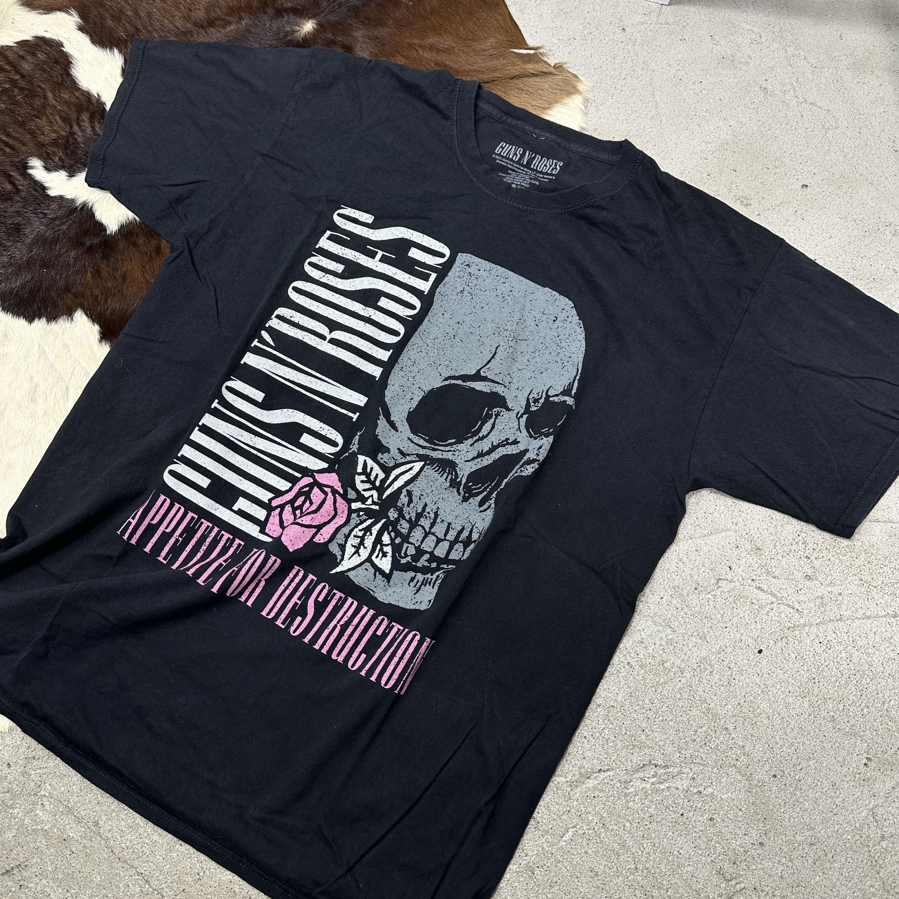 Guns N' Roses Vintage Grunge Rock Bandtee Guns N' Roses T-shirt Y2K Size US XL / EU 56 / 4 - 4 Thumbnail