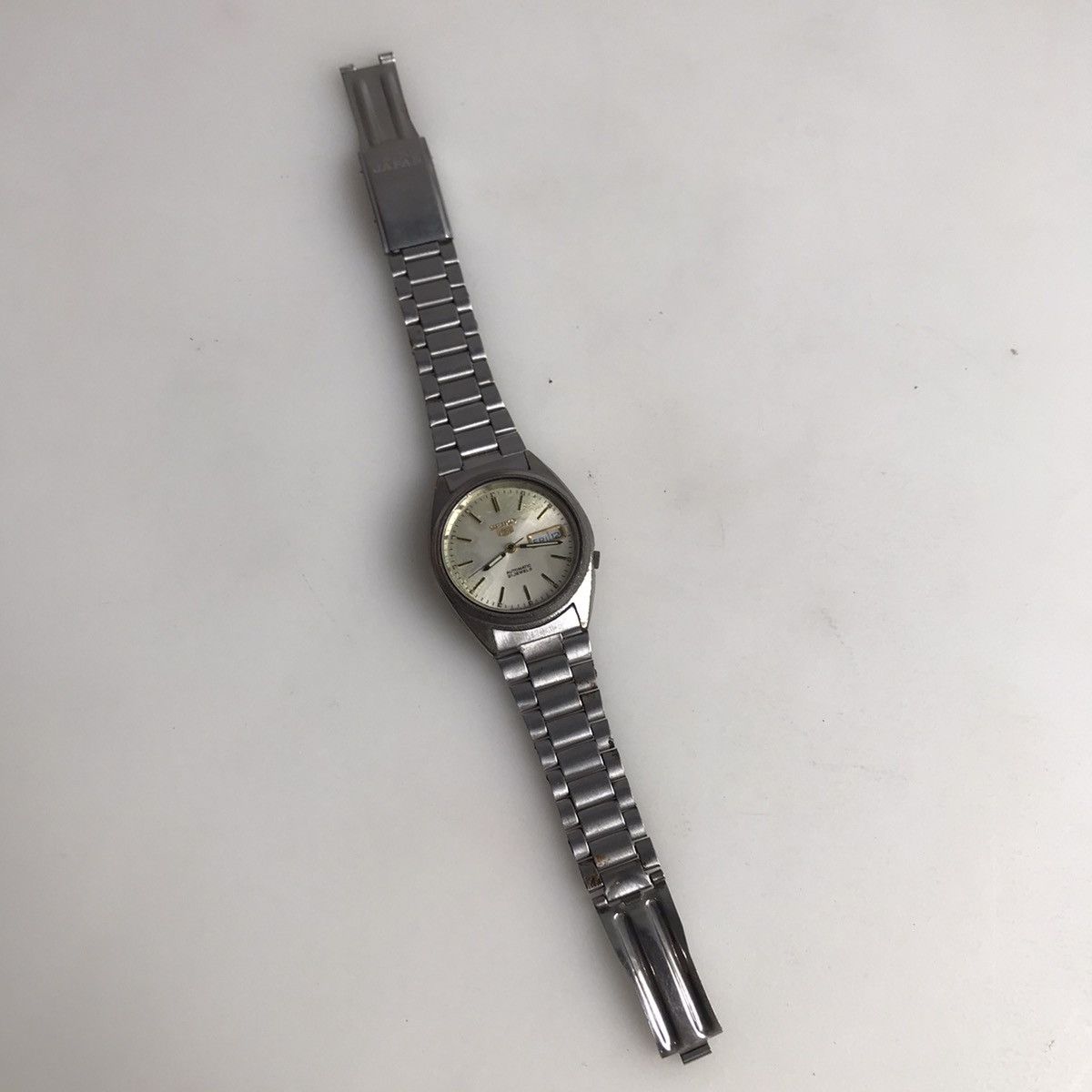 Japanese Brand × Seiko × Vintage Vintage SEIKO JDM 5 7009-3120 analog vintage automatic watch Size ONE SIZE - 9 Thumbnail