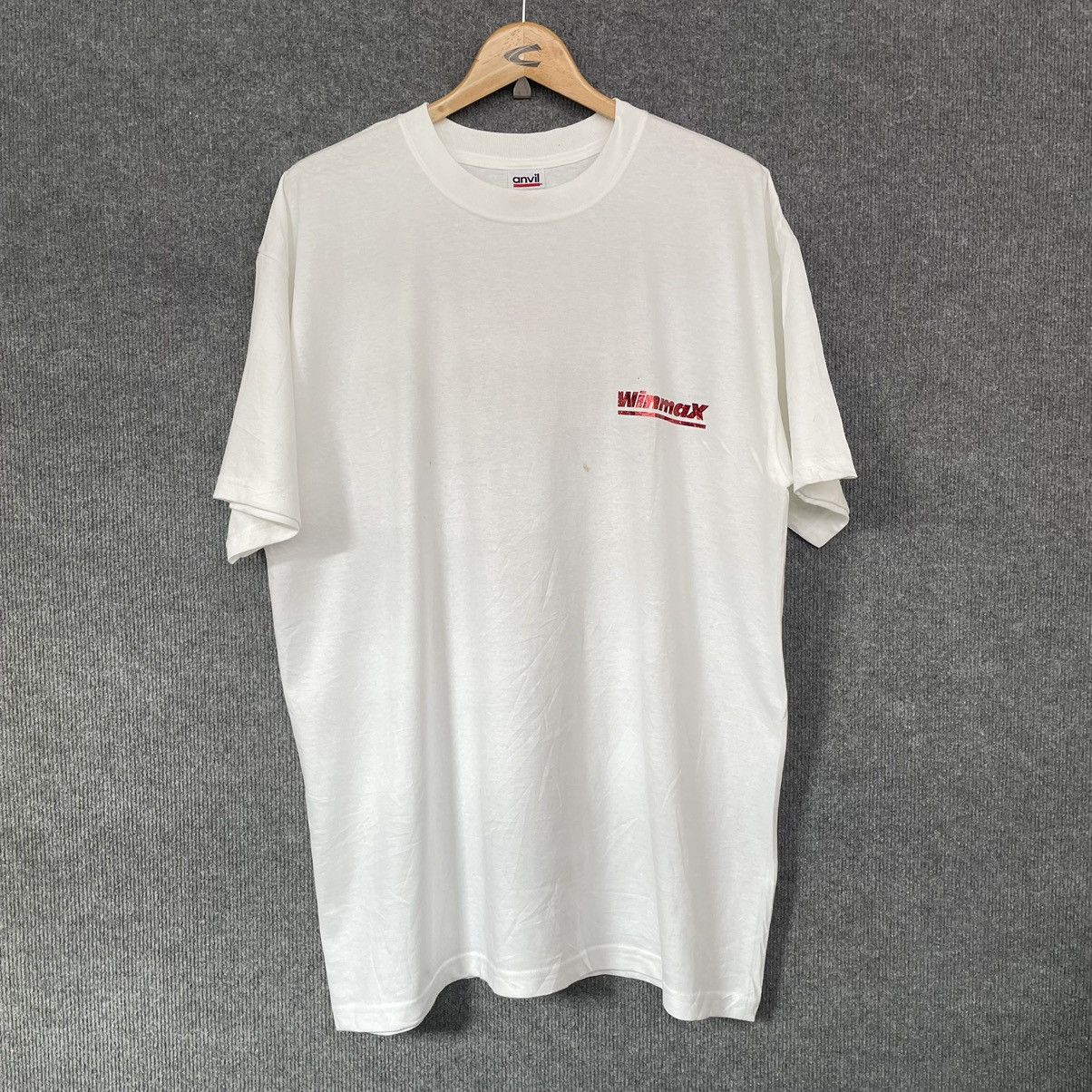Vintage Vintage 2000s Winmax Japanese Brake Pad Company Promo TShirt Size US XL / EU 56 / 4 - 4 Thumbnail