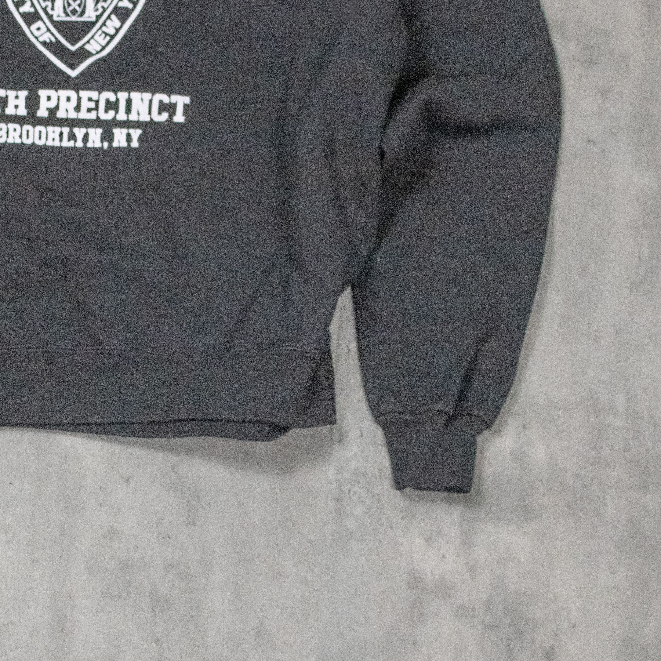 Other Hanes NYPD New York Brooklyn Black Boxy Crewneck Sweater Size US L / EU 52-54 / 3 - 5 Thumbnail
