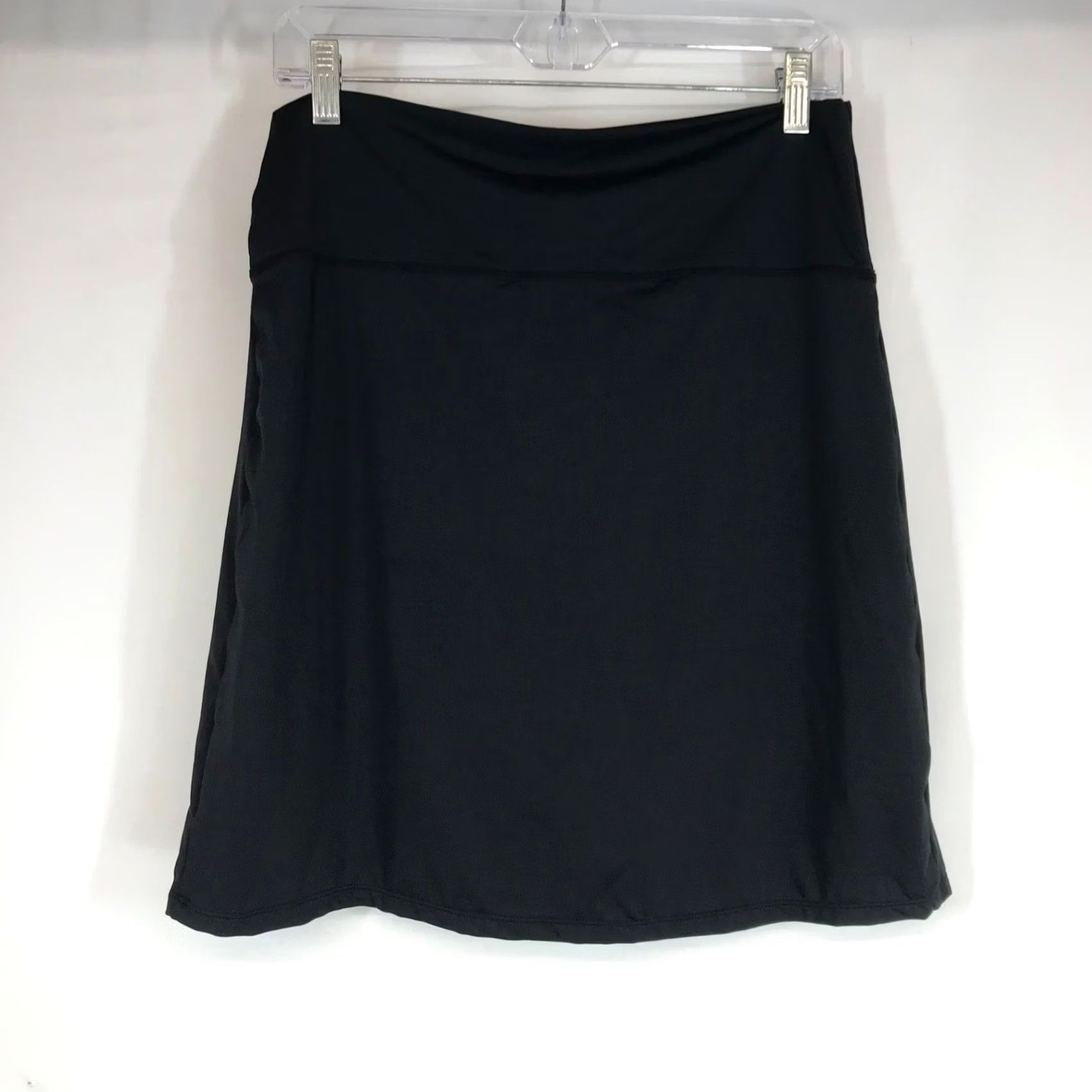 Vintage Carve Designs Black Athletic SWIM Skirt Cover Up Short Size 32" / US 10 / IT 46 - 4 Thumbnail