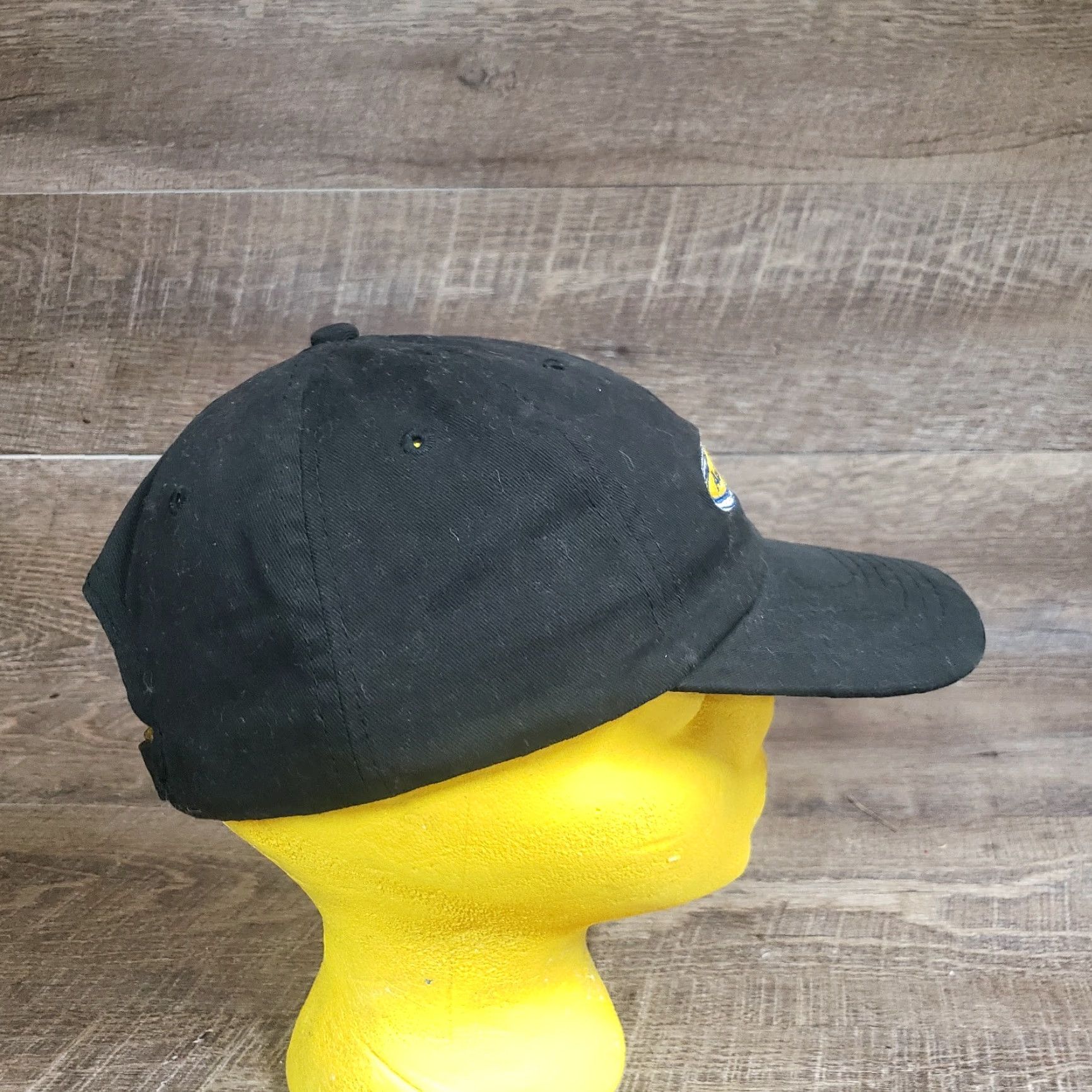 Bally Hat Baseball Cap Adult One Size Black Adjustable Cotton Canvas Sports Solid Mens Size ONE SIZE - 2 Thumbnail