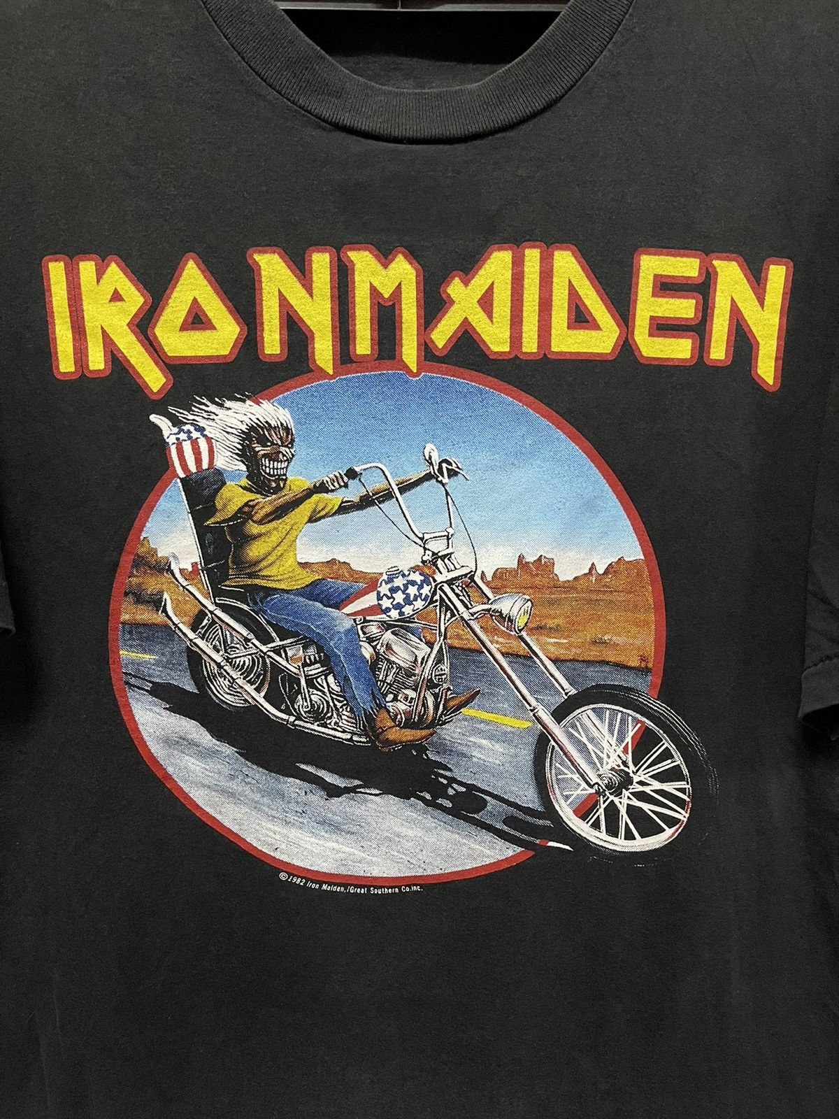 Band Tees Vintage Band Tees Iron Maiden🔥🔥🔥 Size US XL / EU 56 / 4 - 2 Thumbnail