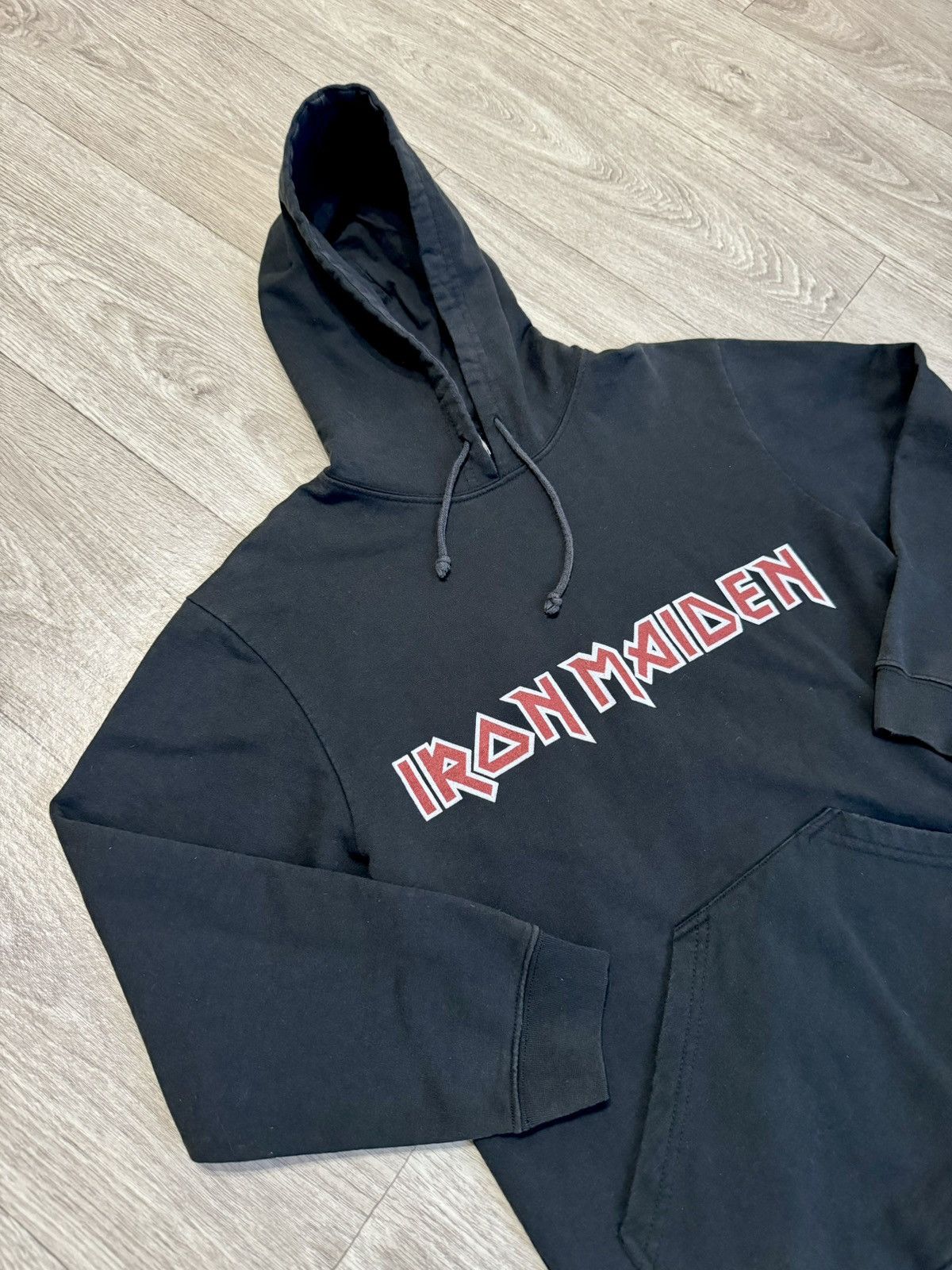 Band Tees × Iron Maiden × Vintage 🔷Vintage Iron Maiden Hoodie🔷 Size US M / EU 48-50 / 2 - 2 Thumbnail