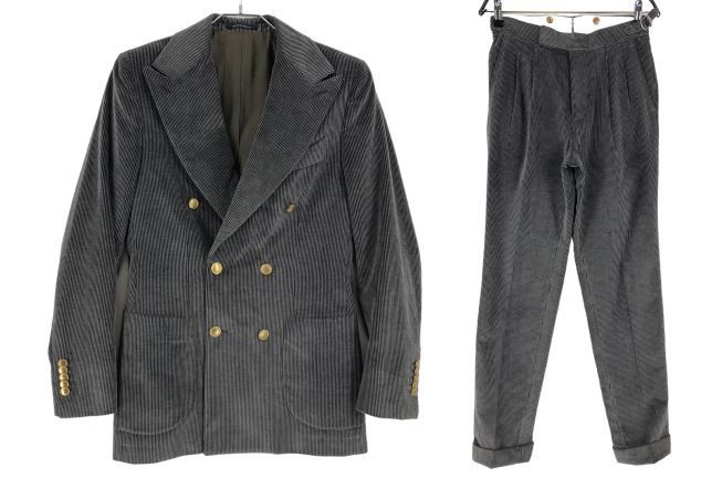 Suitsupply La Spalla Cotton Cashmere Formal Suit UK/US:32 - W26 L32 Size 34R - 1 Thumbnail