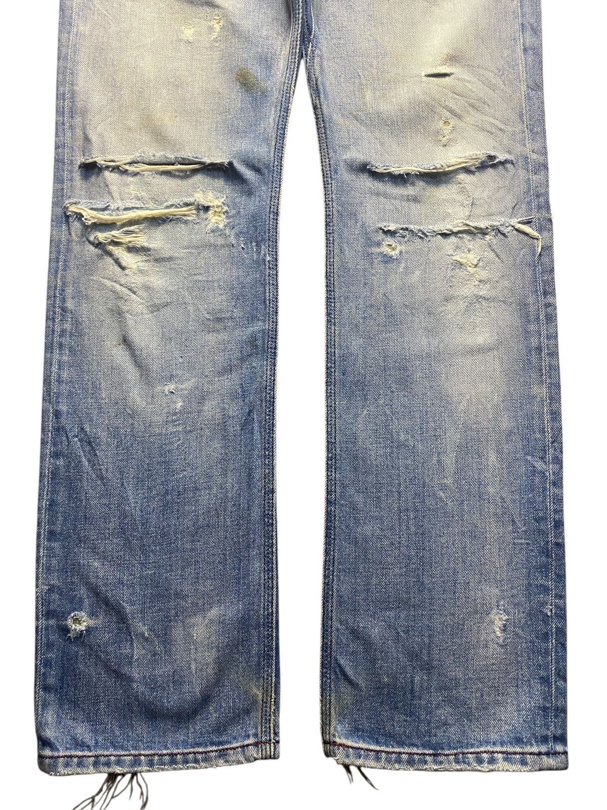 Diesel Black Gold Diesel Timmen Jeans Ripped Denim 0071J Size US 31 - 5 Thumbnail