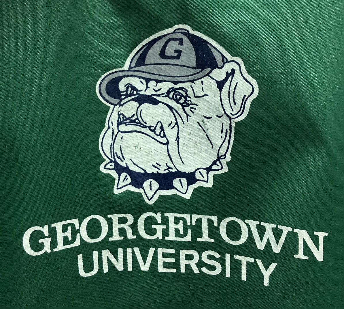 Vintage Vintage Georgetown Hoyas Coach Jacket Green U.S. Size 4L Size US XXL / EU 58 / 5 - 4 Thumbnail