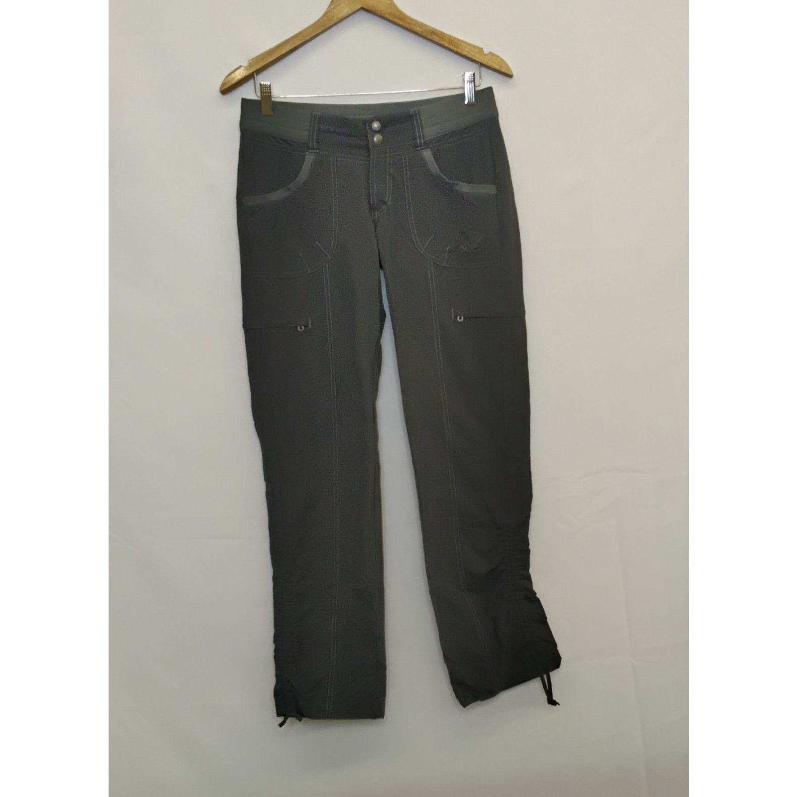 Kuhl Kuhl Hiking Pants Women's 6 (30x31) Gray Cargo Pockets Size 28" / US 6 / IT 42 - 2 Thumbnail