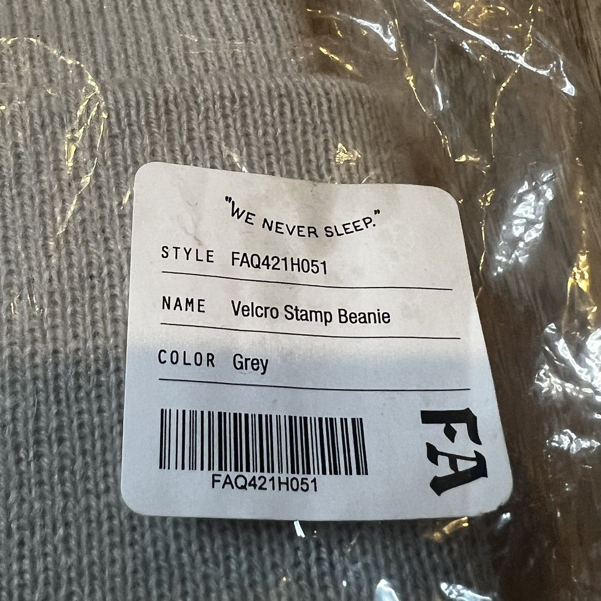 Fucking Awesome Fucking Awesome Velcro Beanie Size ONE SIZE - 7 Thumbnail