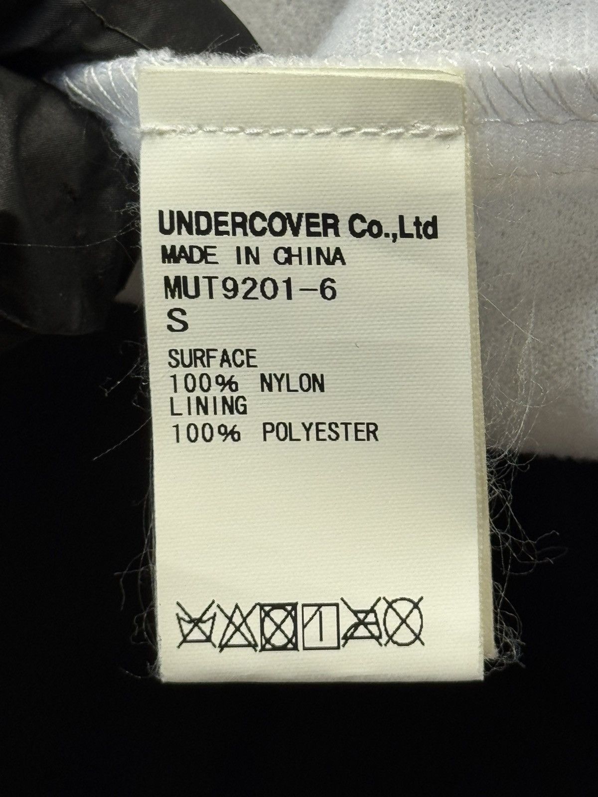 Undercover Undercover Madstore Logo Coach Jacket(Navy/S) Size US S / EU 44-46 / 1 - 7 Thumbnail