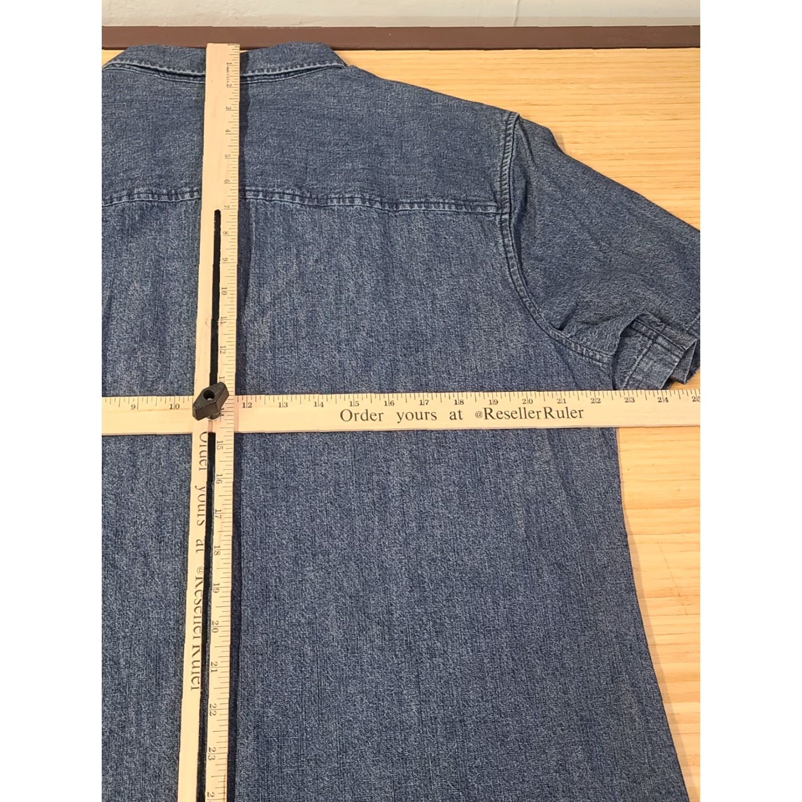 Harley Davidson Harley-Davidson Shirt Men Slim Large Blue Short Sleeve Button Up Regular Size L Size US L / EU 52-54 / 3 - 7 Thumbnail