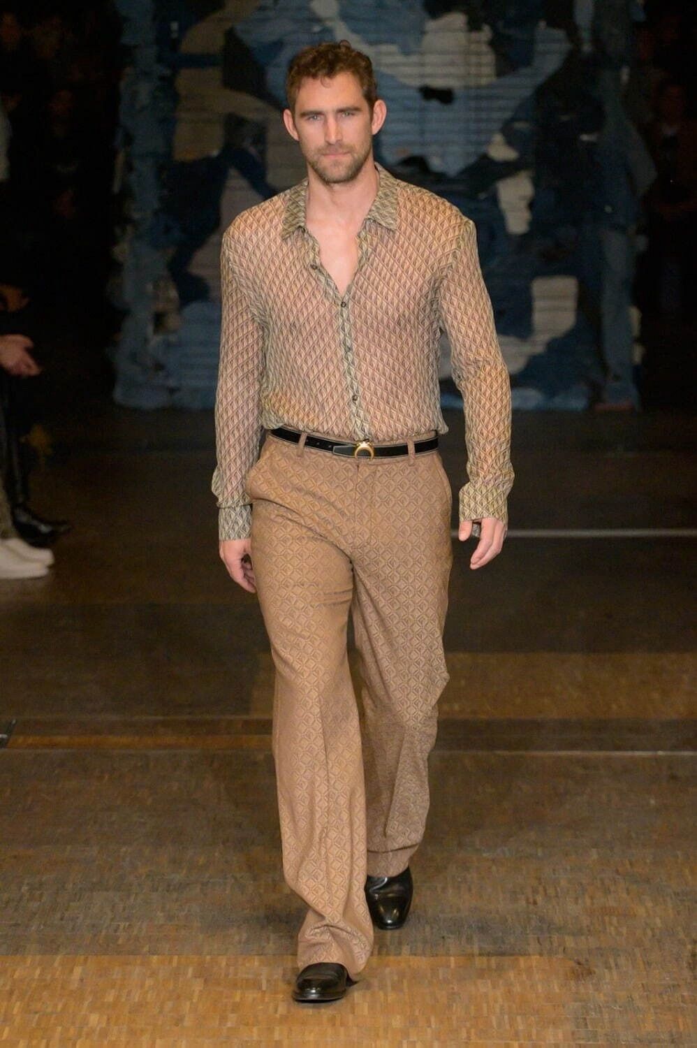 Marine Serre MARINE SERRE 2023AW GOLD LINE TAILOR Moon Giamant Pants Size US 44 / EU 60 - 3 Thumbnail