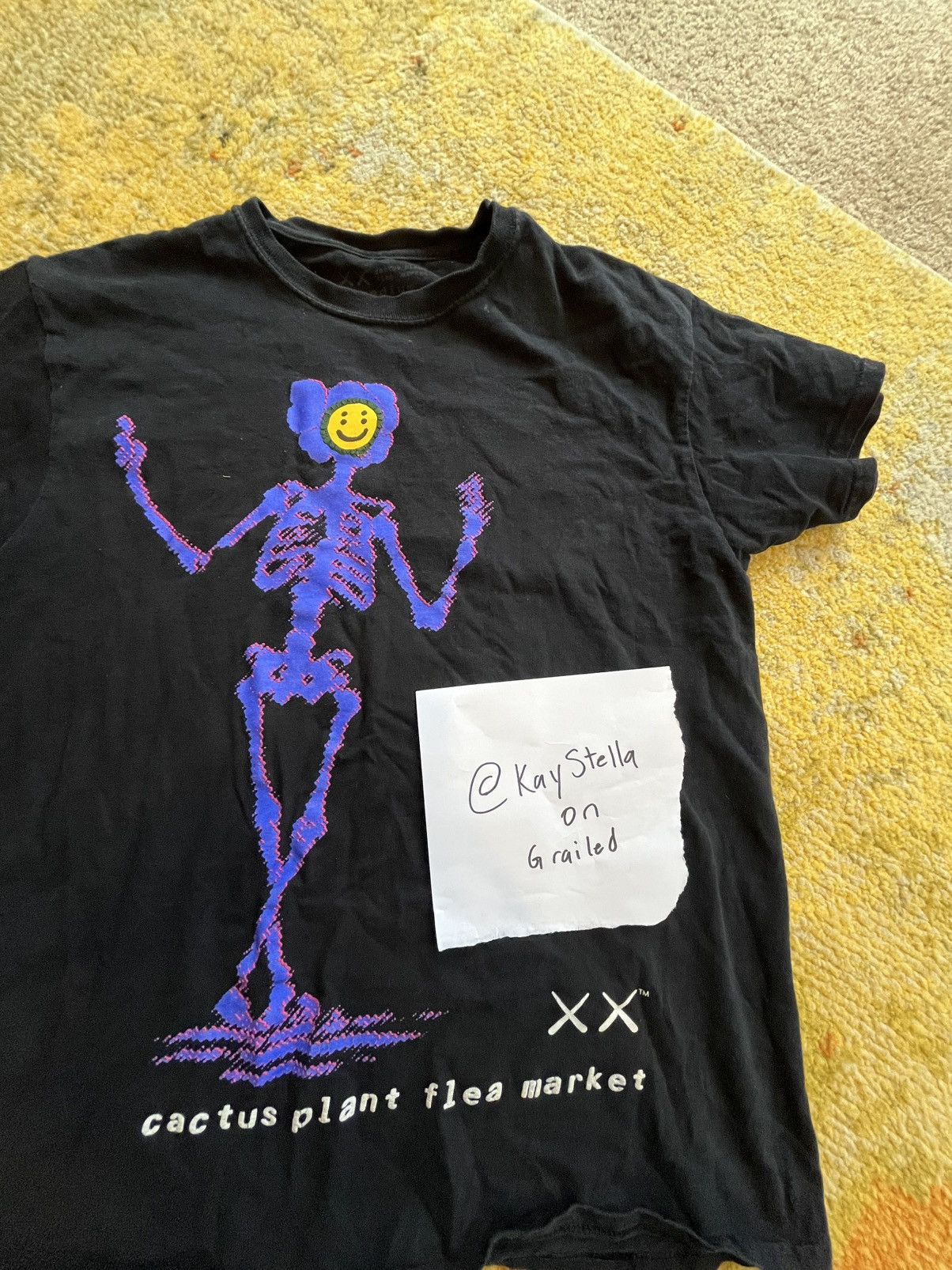 Cactus Plant Flea Market × Kaws × Vintage CPFMxKAWS skeleton tee Size US M / EU 48-50 / 2 - 1 Thumbnail
