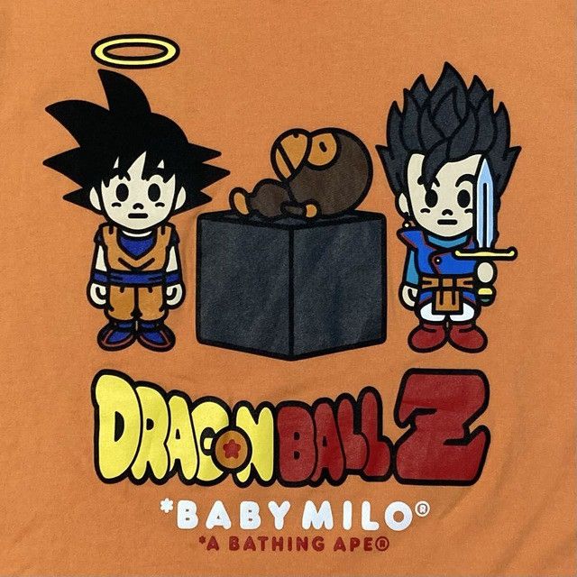 Bape BAPE × Dragon Ball Z Goku Milo T-shirt a bathing ape Size US M / EU 48-50 / 2 - 2 Thumbnail