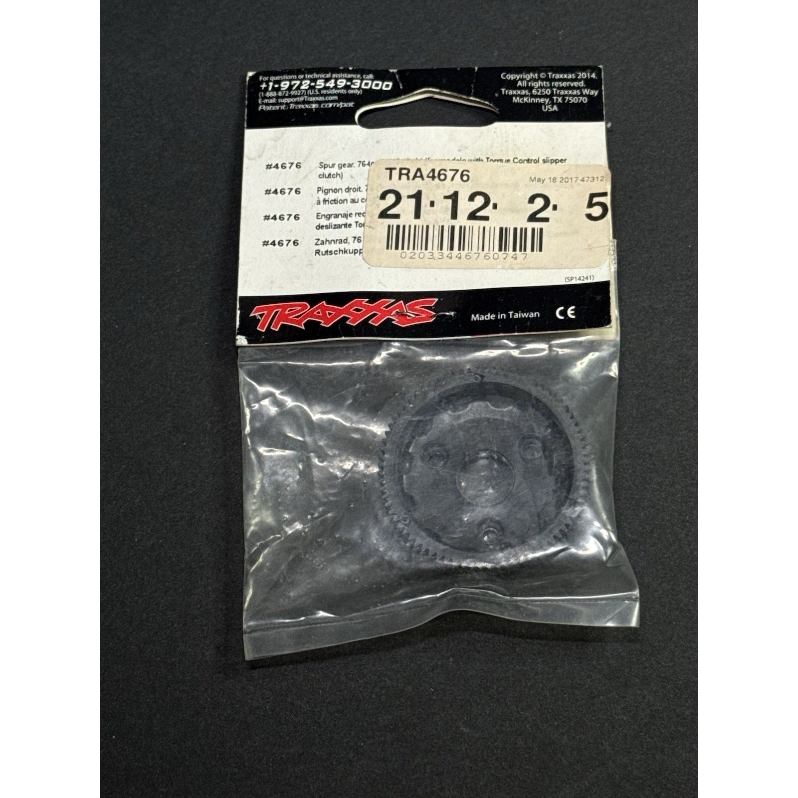 & Other Stories Traxxas 4676 Spur Gear 48 Pitch 76 Tooth Bandit/Stampede Size ONE SIZE - 2 Thumbnail