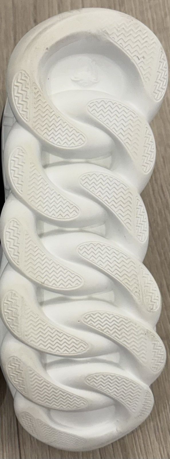 Designer Versace Chain Reaction Sneaker ‘Black and White’ Size US 8 / EU 41 - 8 Thumbnail