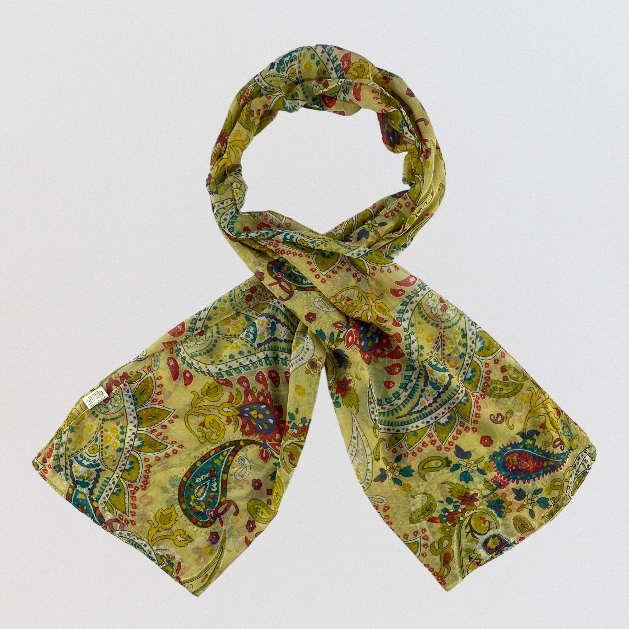 Japanese Brand × Vintage Vintage Japanese Brand Paisley Scarf SS094 Size ONE SIZE - 1 Thumbnail