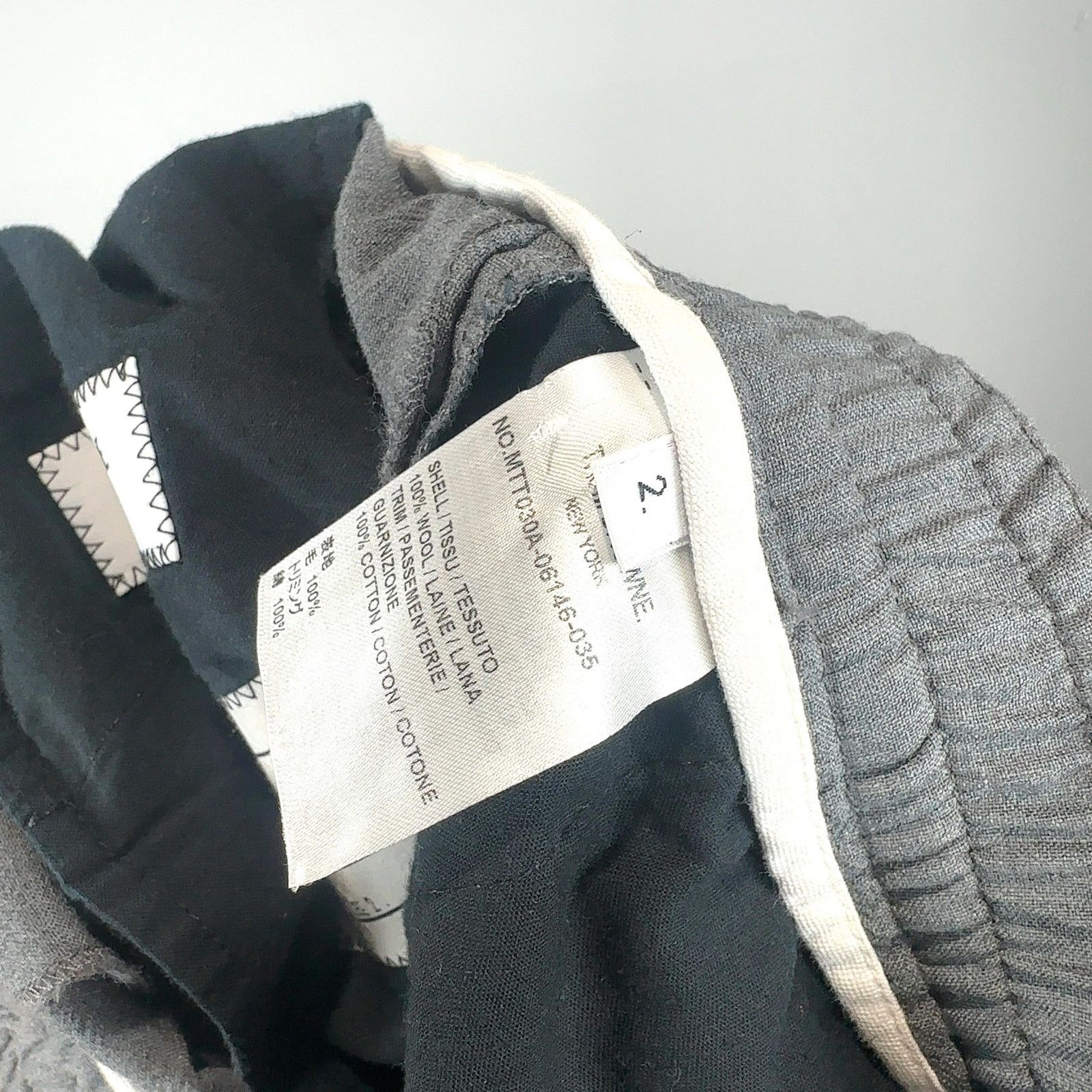Thom Browne Thom Browne Woostered Woven Wool 4-Bar Pants Size US 32 / EU 48 - 11 Thumbnail