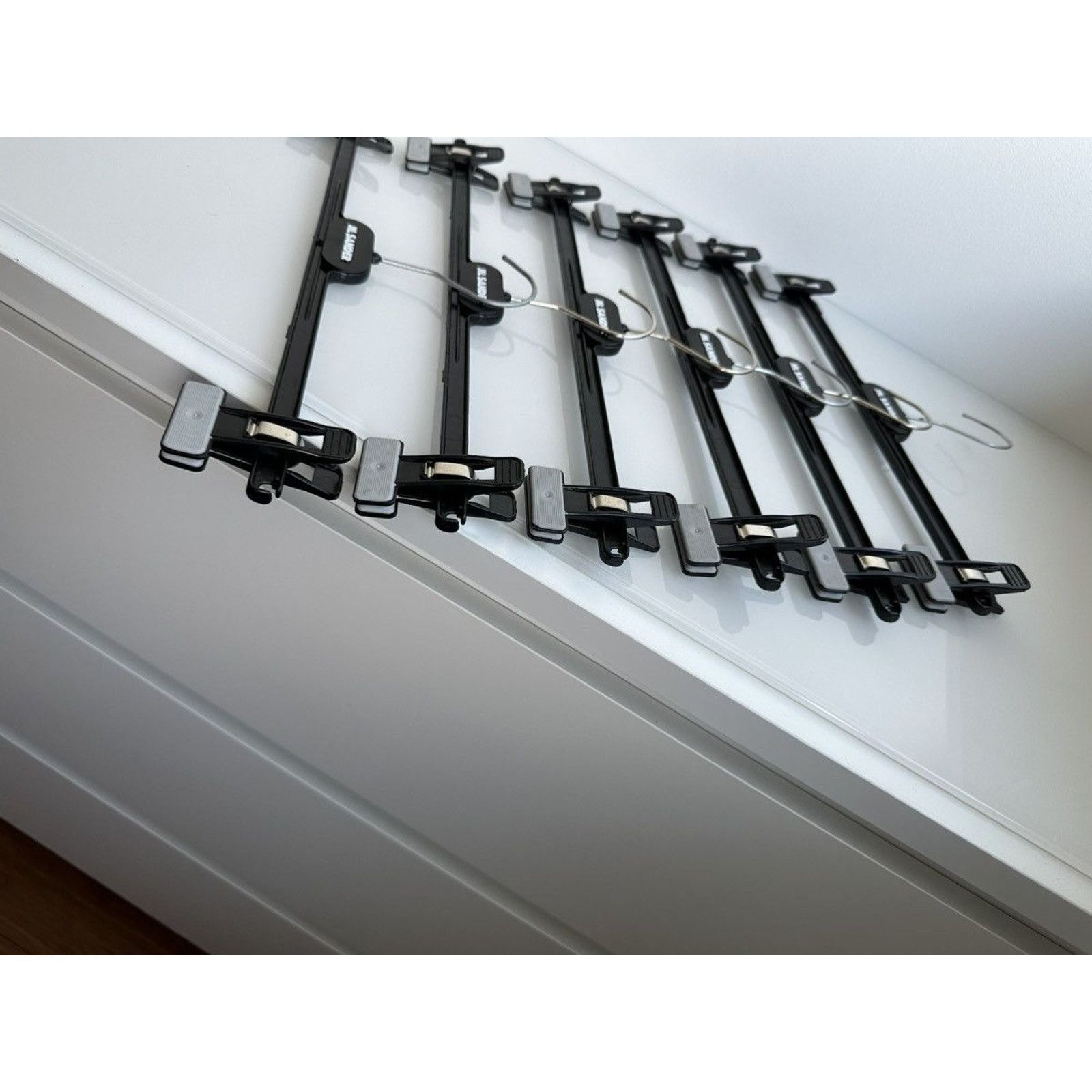 Jil Sander Jil sander premium made in italy metal hook black hangers Size ONE SIZE - 3 Thumbnail