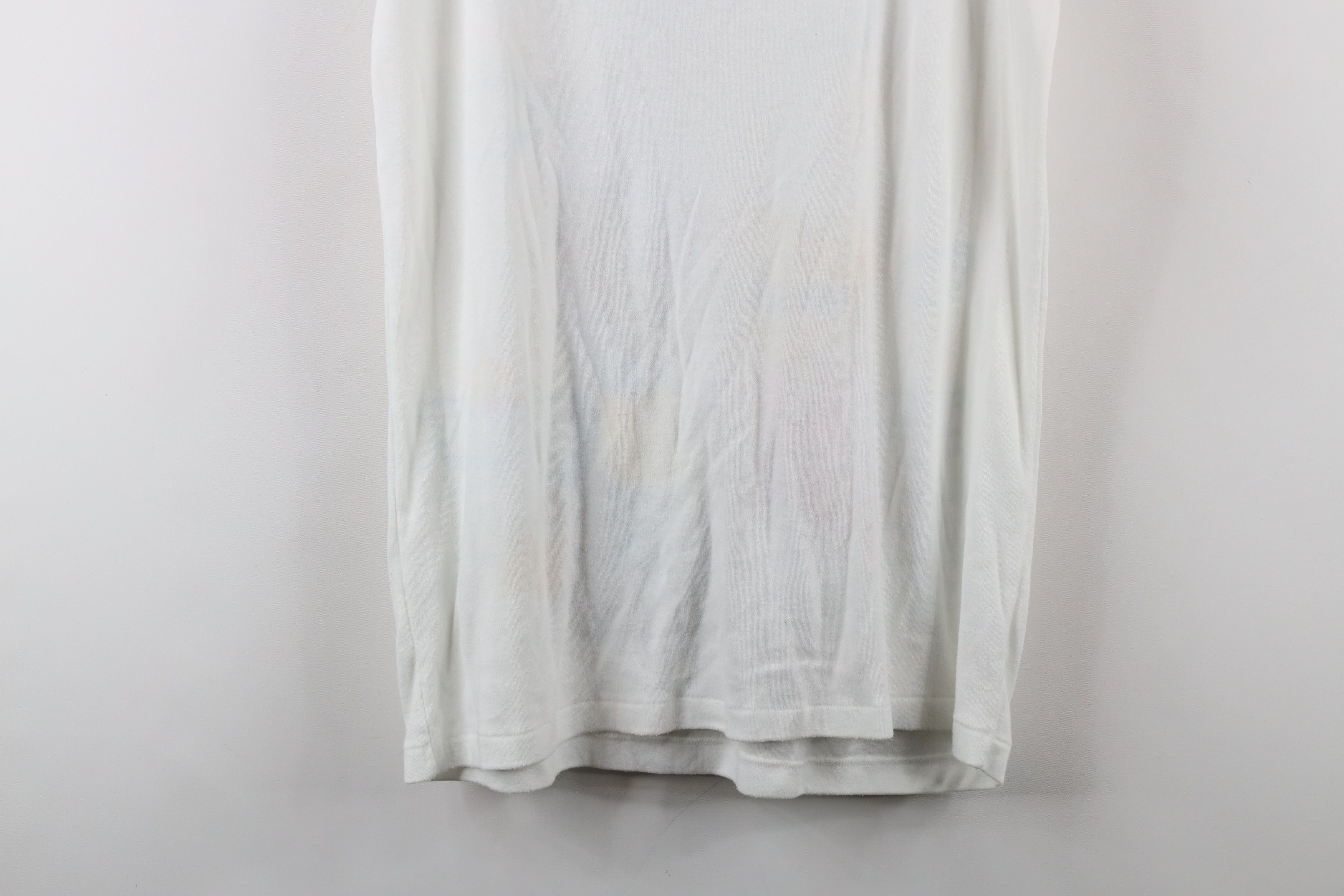 Vintage Vintage 80s Miami Mice New York Dolman Sleeve Muscle T-Shirt Size M / US 6-8 / IT 42-44 - 13 Thumbnail