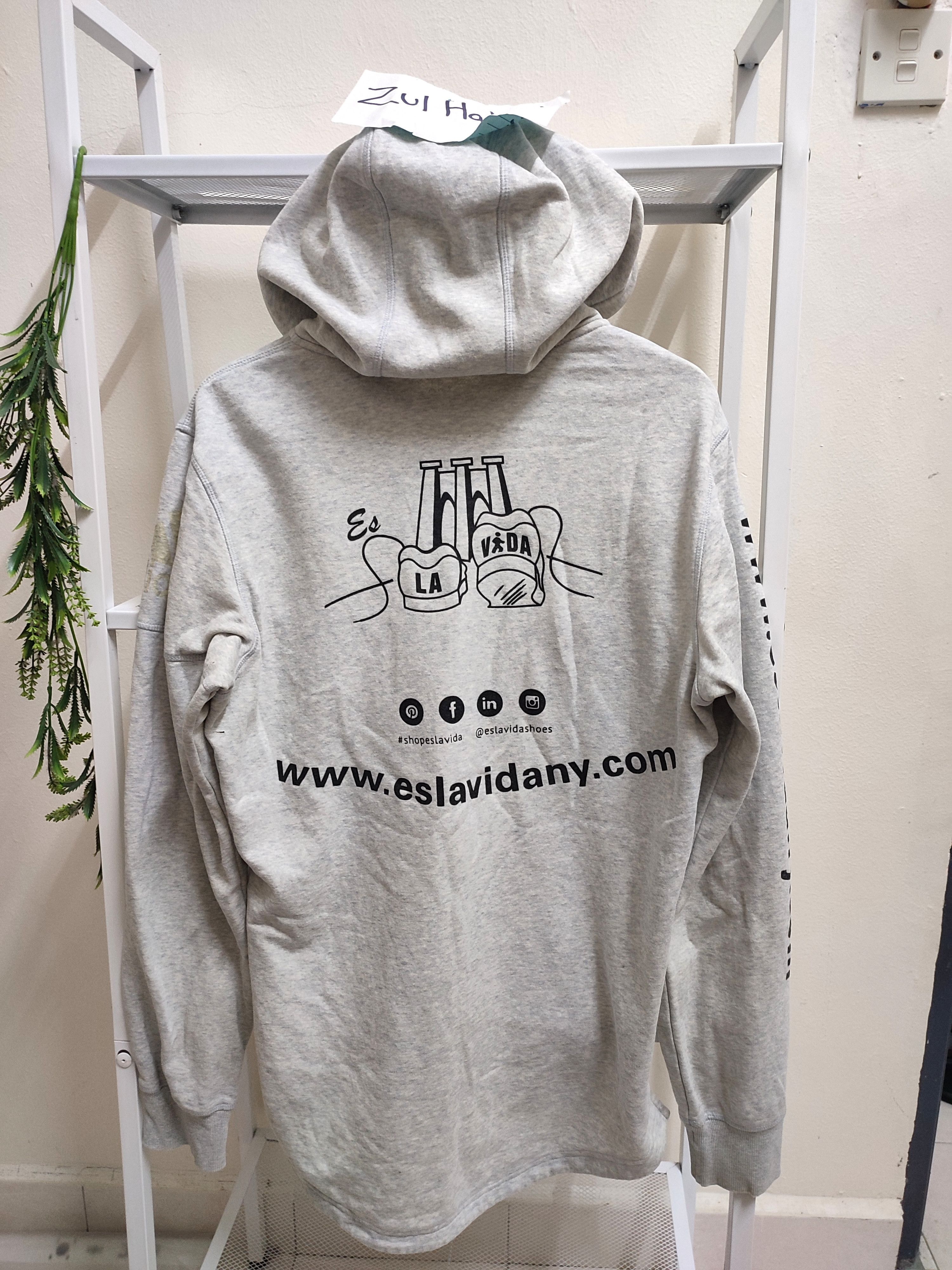 Adidas Vintage Adidas Es La Vida Zip Up Hoodies Size US M / EU 48-50 / 2 - 2 Thumbnail