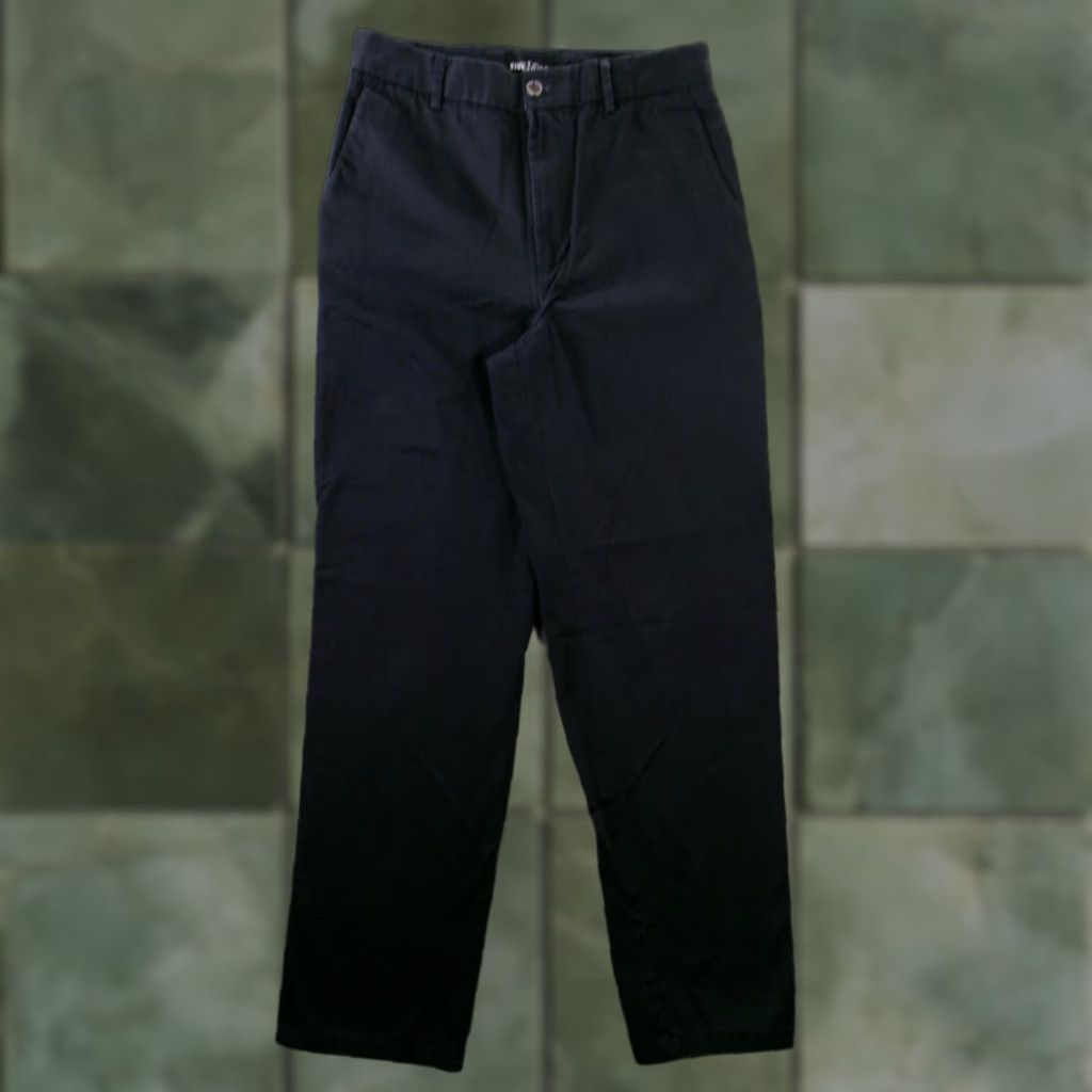 Vintage VINTAGE Signature Men's Chino Pants 31x32 Black Casual Office Style Stretch Comfort Size US 31 - 1 Thumbnail