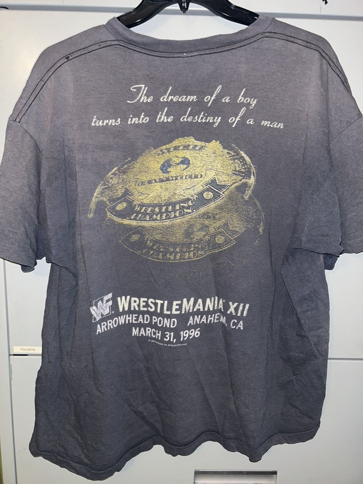 Vintage Shawn Michaels Wrestlemania Rare size Size US XXL / EU 58 / 5 - 3 Thumbnail