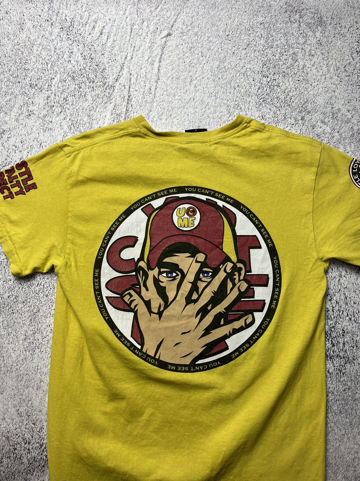 Vintage Vintage WWE John Cena You Don't See Me T- Shirt S Size Size US S / EU 44-46 / 1 - 16 Thumbnail