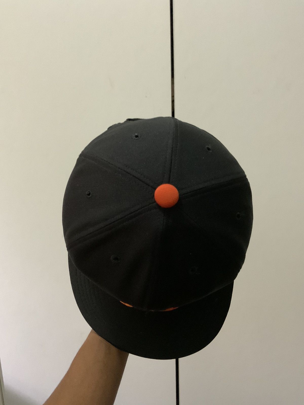 Vintage Vintage Giants Zipper Black Hat Cap Size ONE SIZE - 6 Thumbnail
