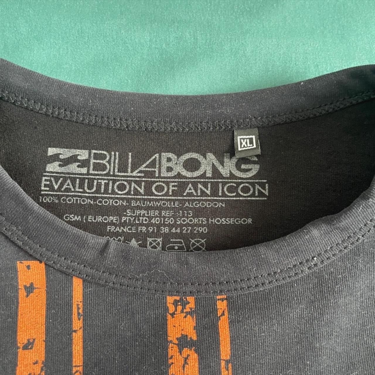 Billabong Vintage Billabong 90s Y2K Black Surf Skate Logo T-Shirt Size US XL / EU 56 / 4 - 2 Thumbnail