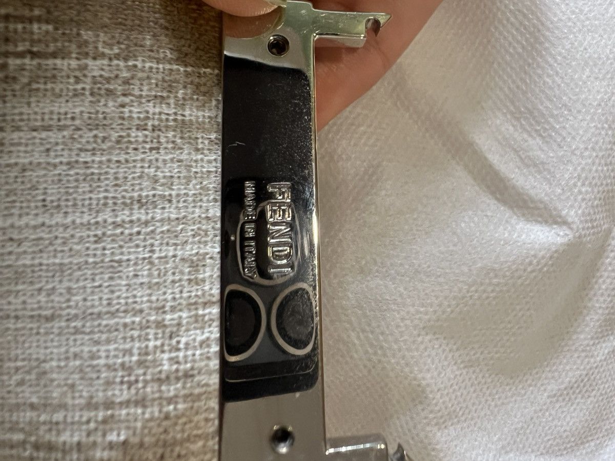 Fendi Fendi Embellished Canvas Baguette Size ONE SIZE - 20 Thumbnail