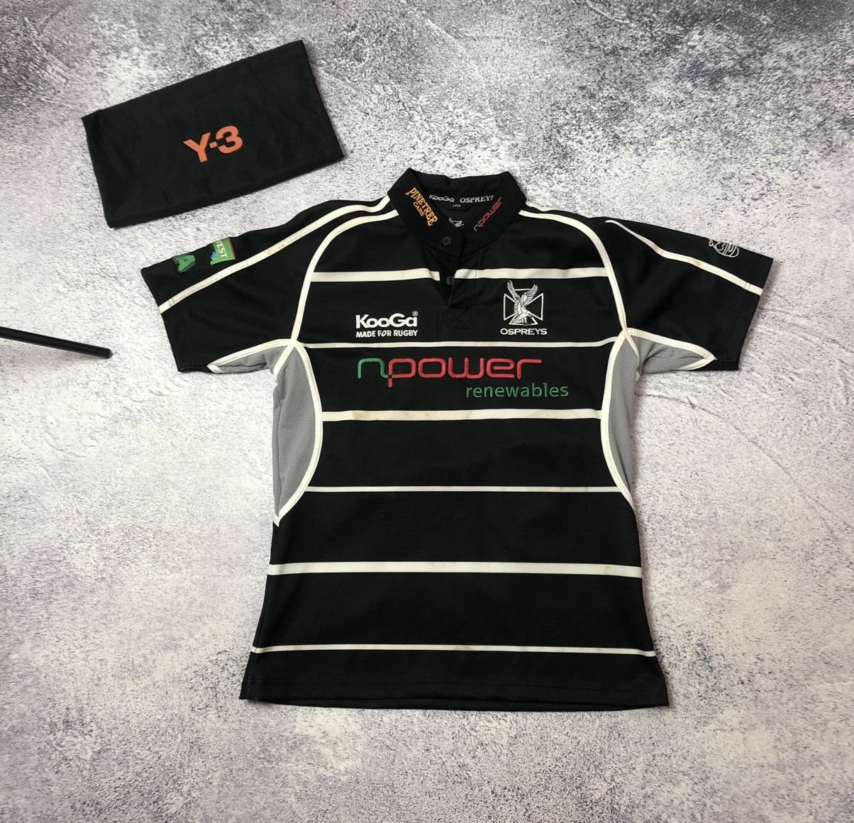 Other Men’s vintage jersey Rugby Ospreys size L y2k casual ykk Size US L / EU 52-54 / 3 - 1 Thumbnail