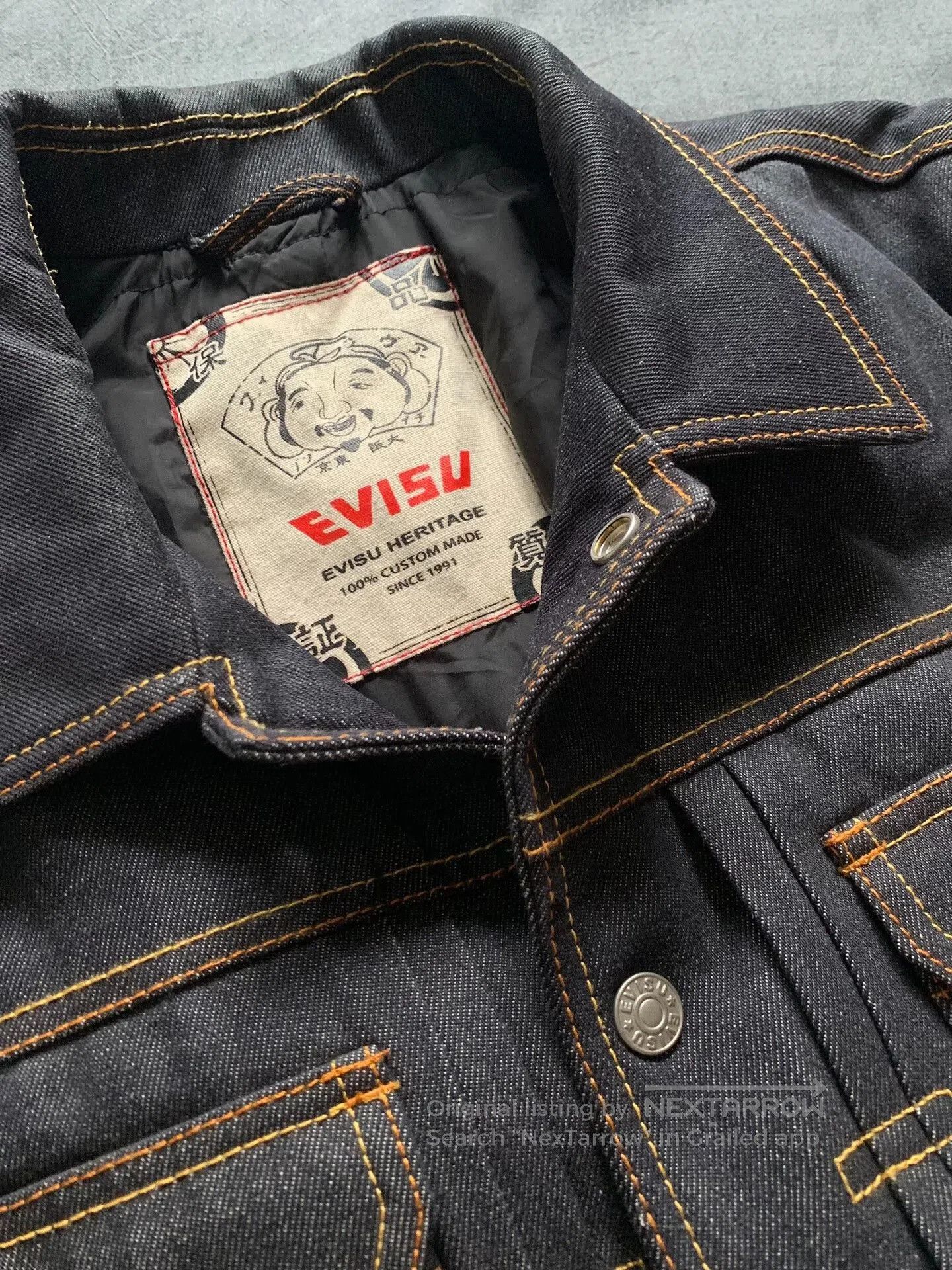 Evisu Evisu Patchwork Embroidery Denim Jacket. Size US L / EU 52-54 / 3 - 3 Thumbnail